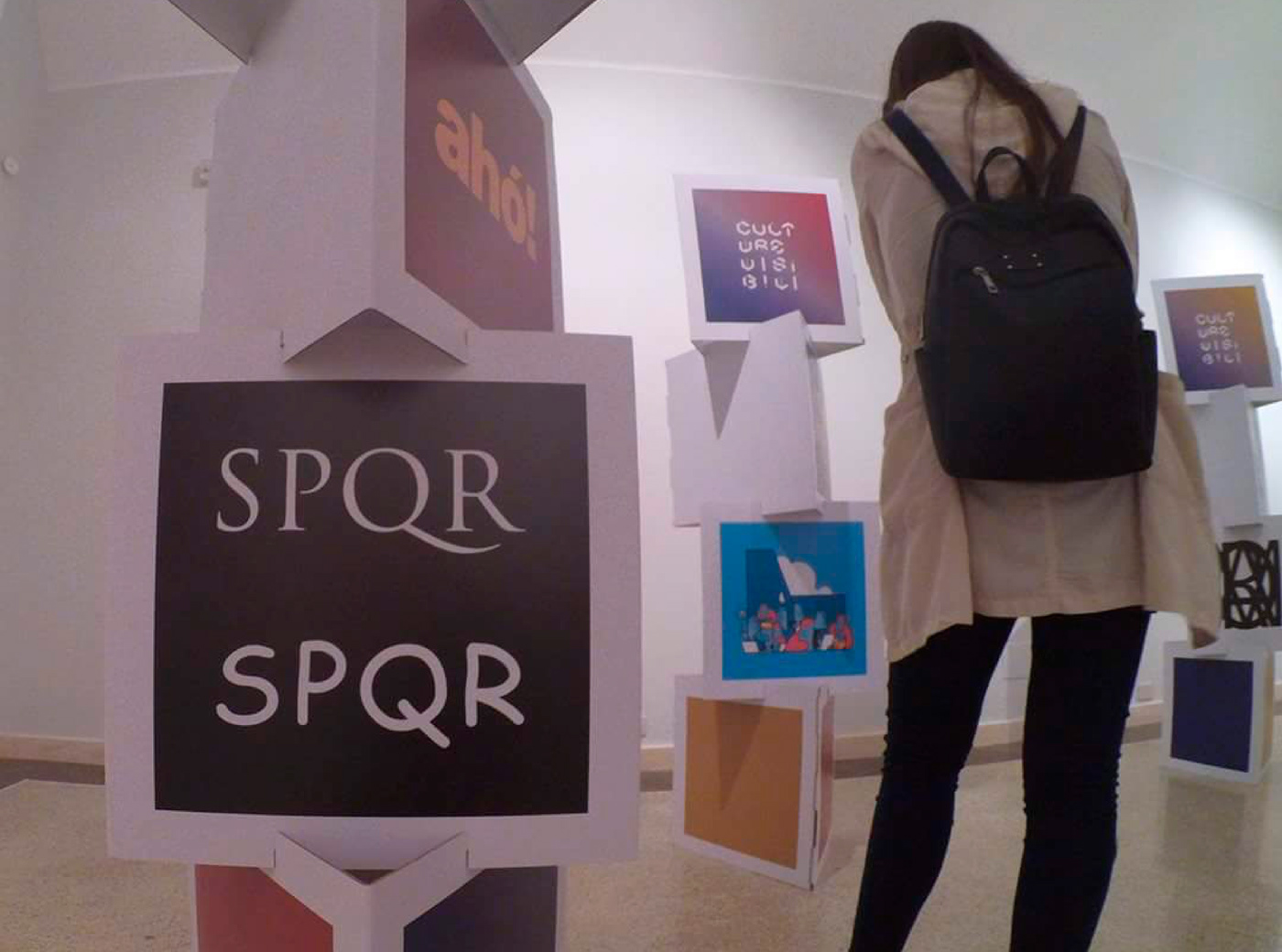 David Gil — Pre-visioni per Roma, SPQR artwork, exhibition