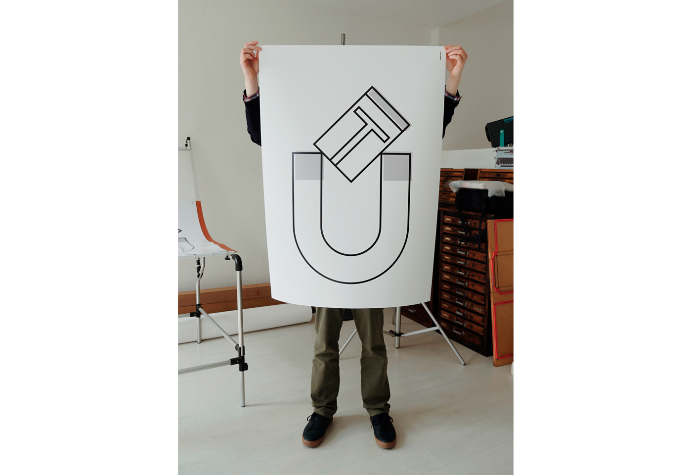 David Gil — Poster, Tipografia Unione, corporate poster