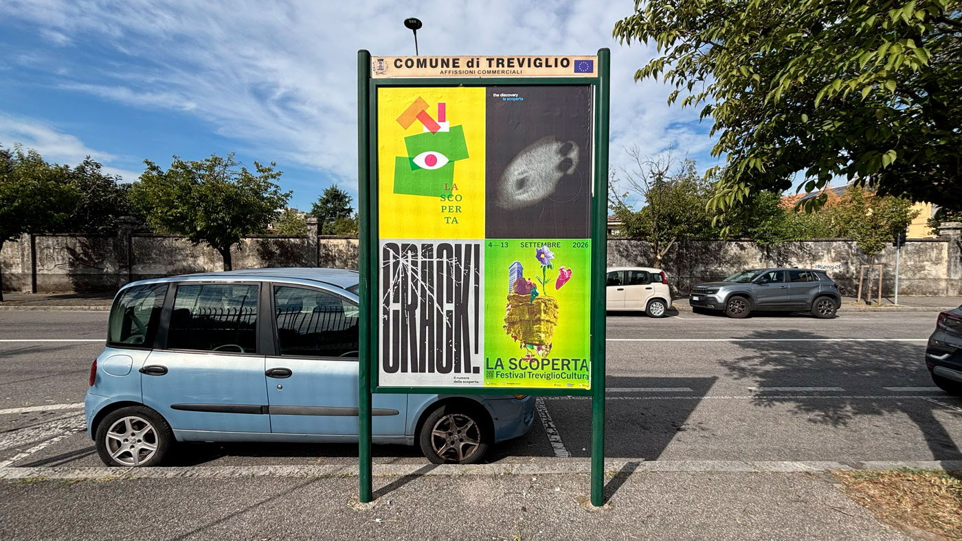 David Gil,  poster for The Discovery public campaign, outdoor