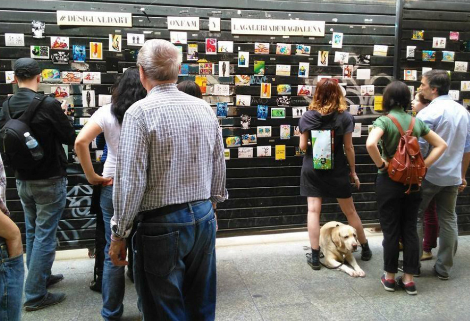 David Gil — DesigualdART, outdoor exhibition