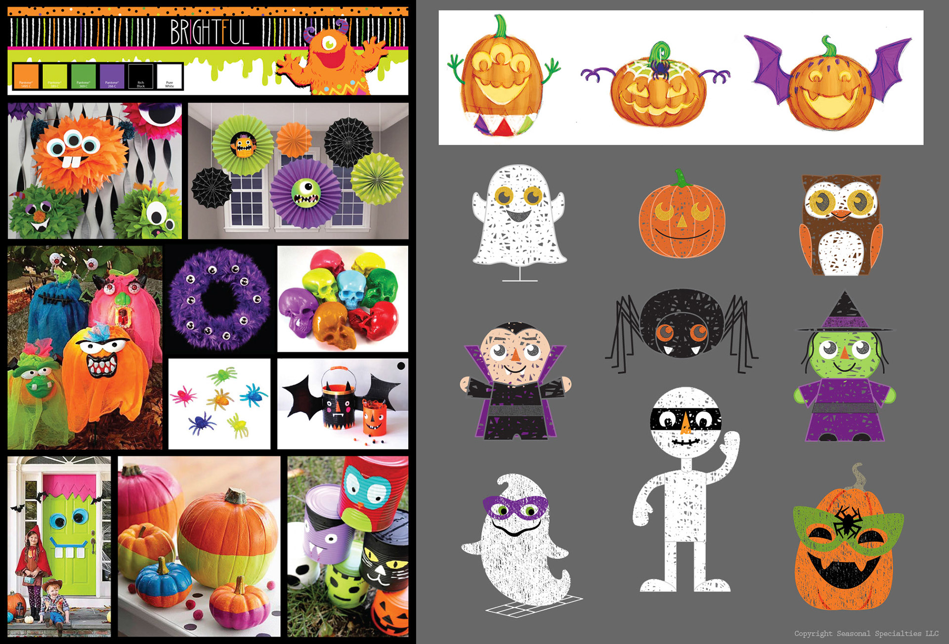 Lighted Outdoor Halloween Concepts