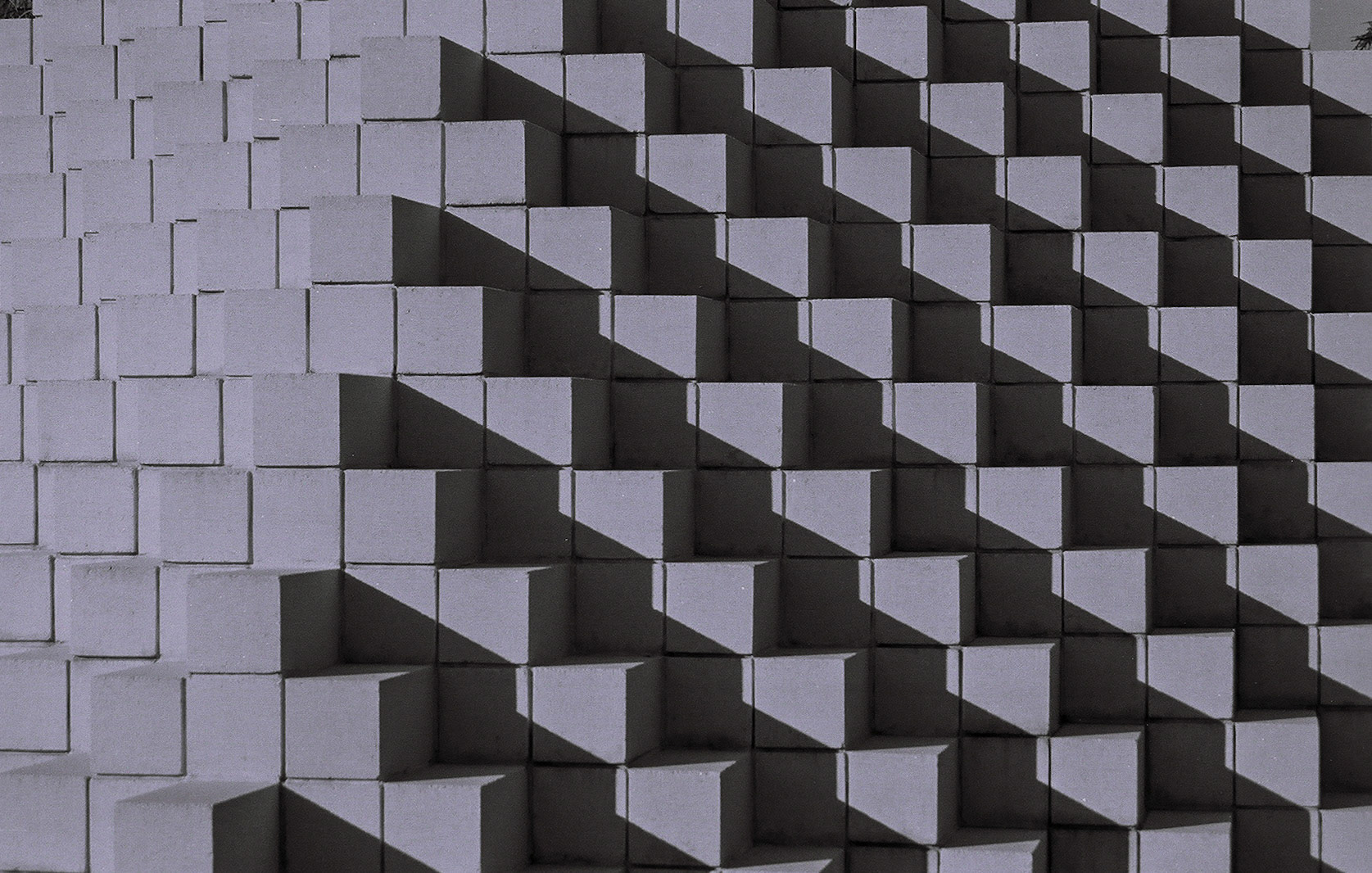 Four-Sided Pyramid by Sol LeWitt