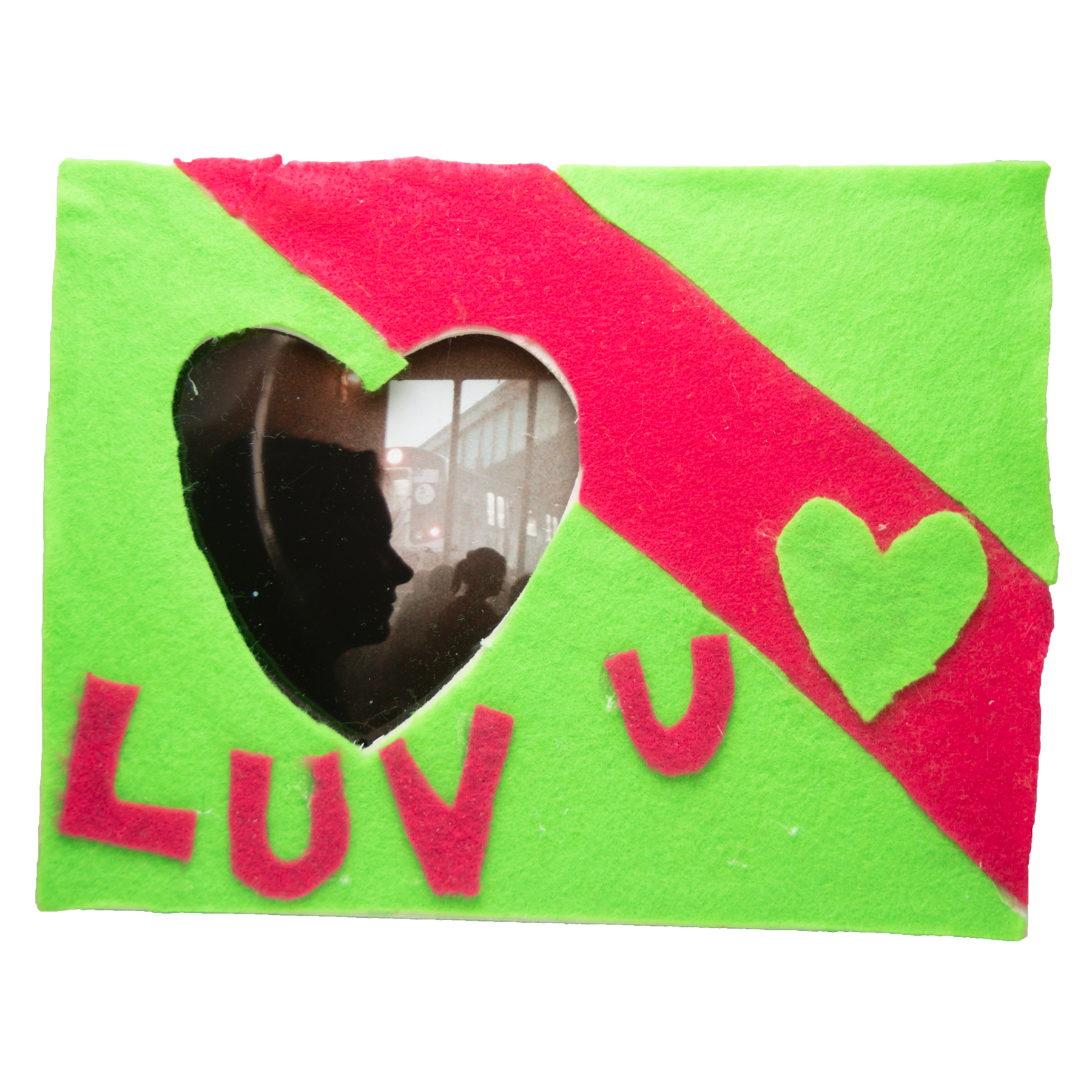 some random girl at market hotel, m train in the background. i love this view