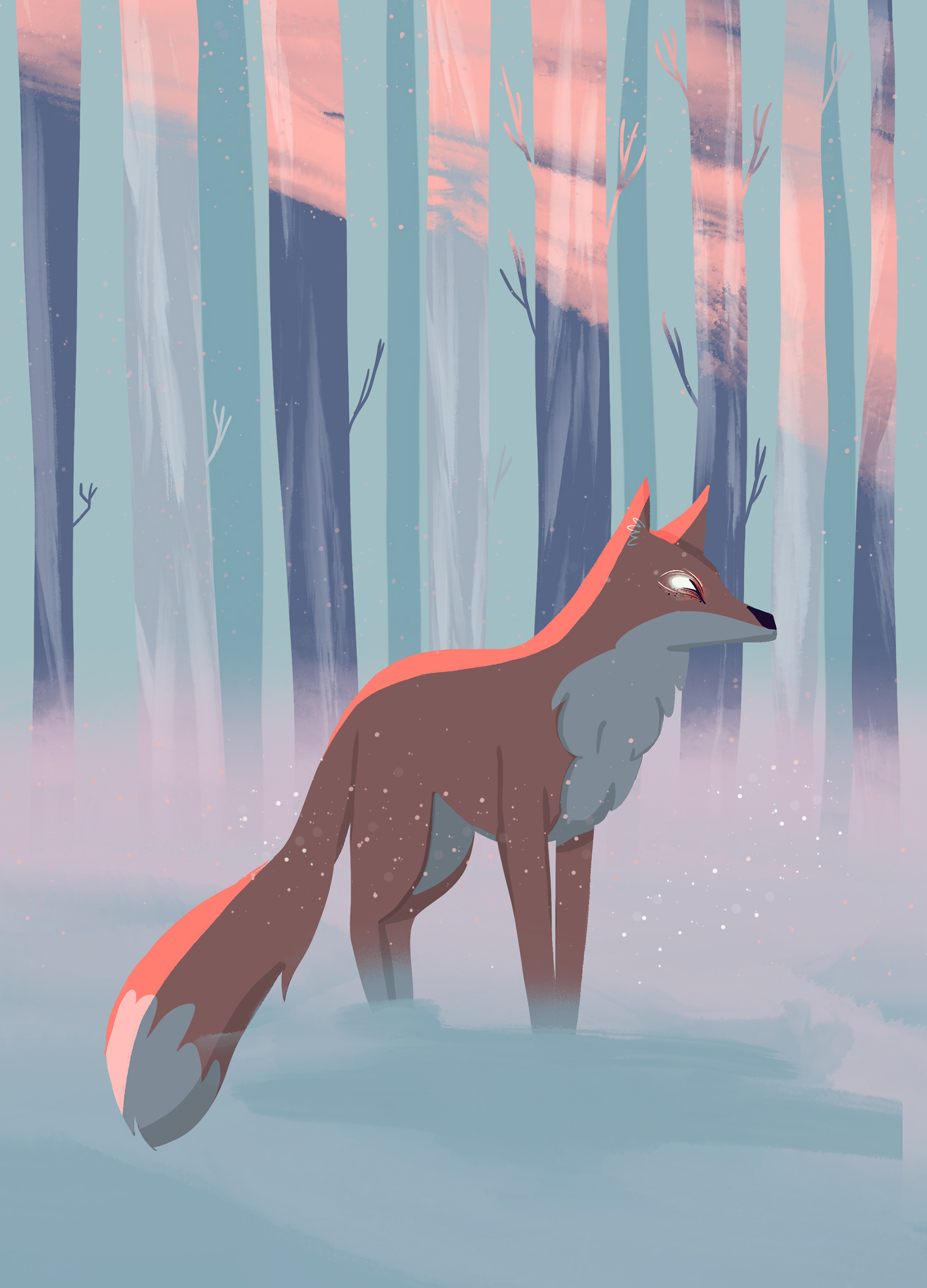 2024 - Carte Le renard