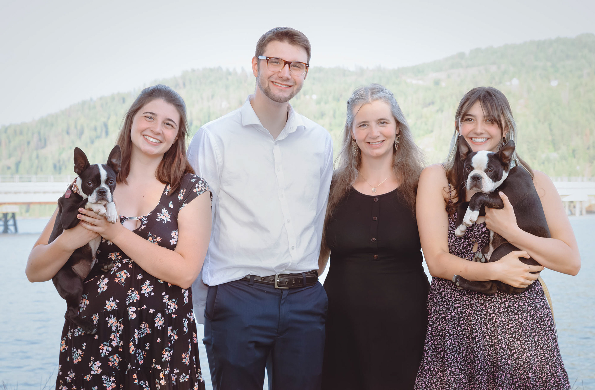 Lake Pend Oreille, North Idaho Sandpoint area, summer family photo session