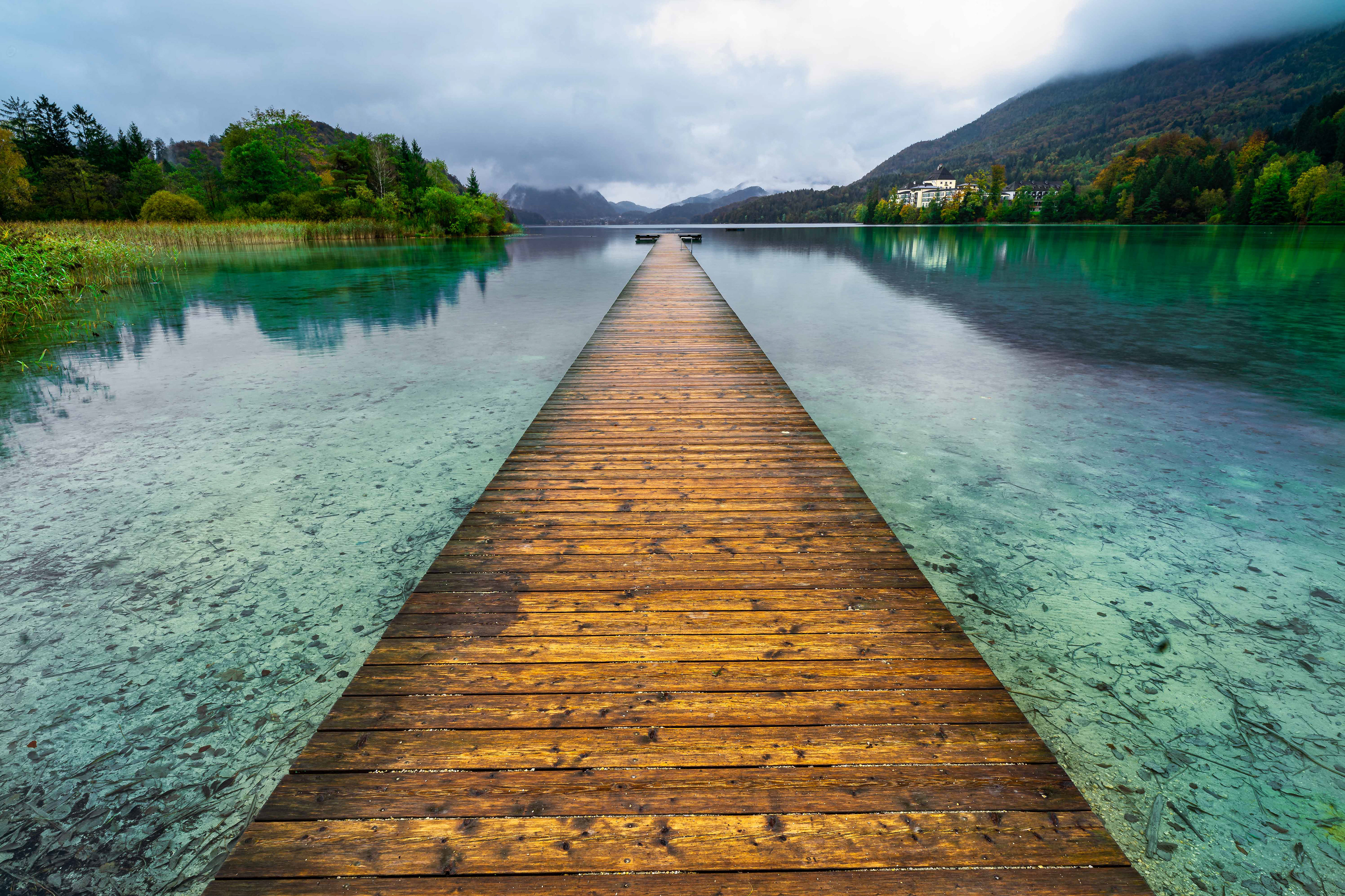 Bathing platform, Austria