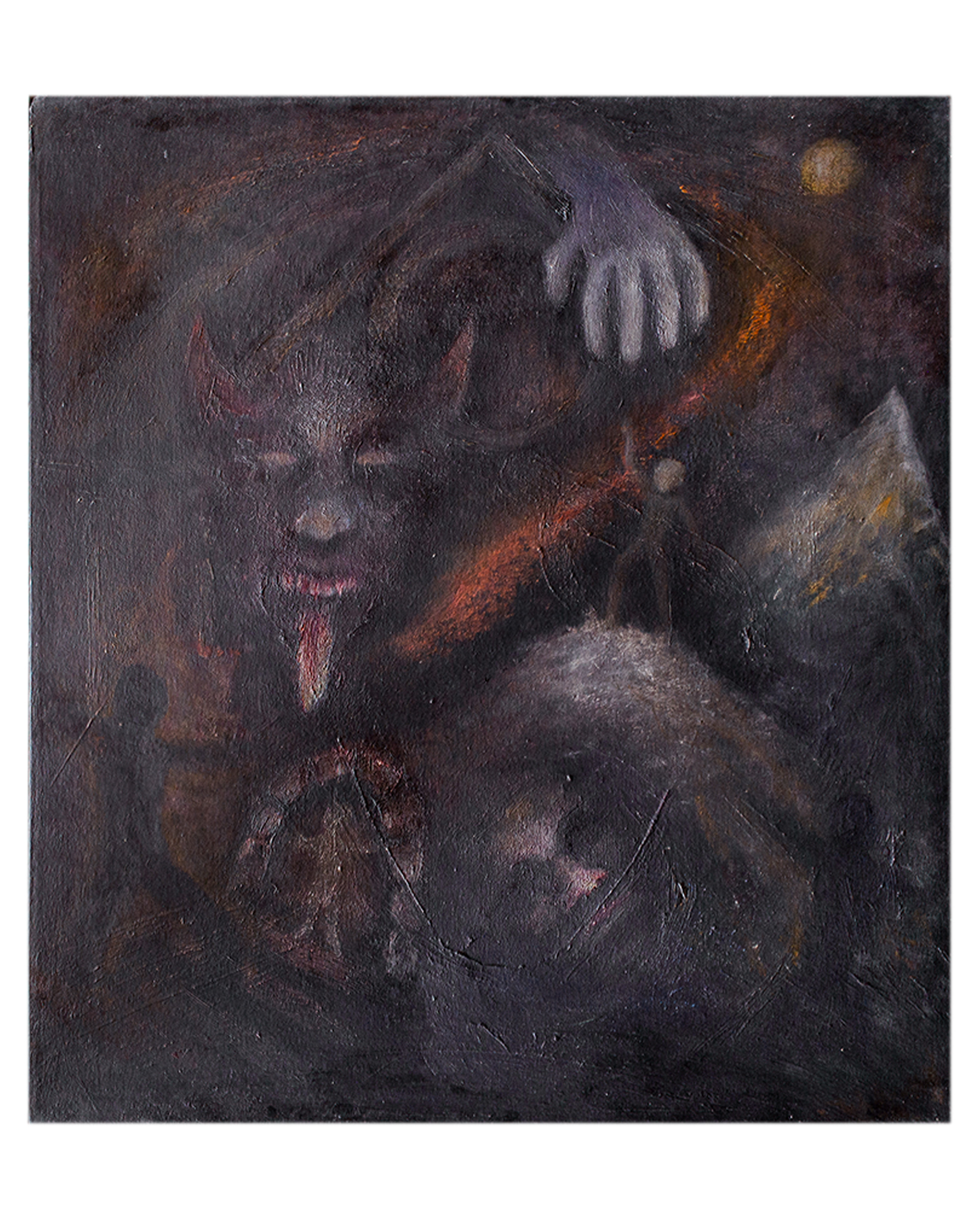 Inferno | 28 x 25 in | Oil on Canvas