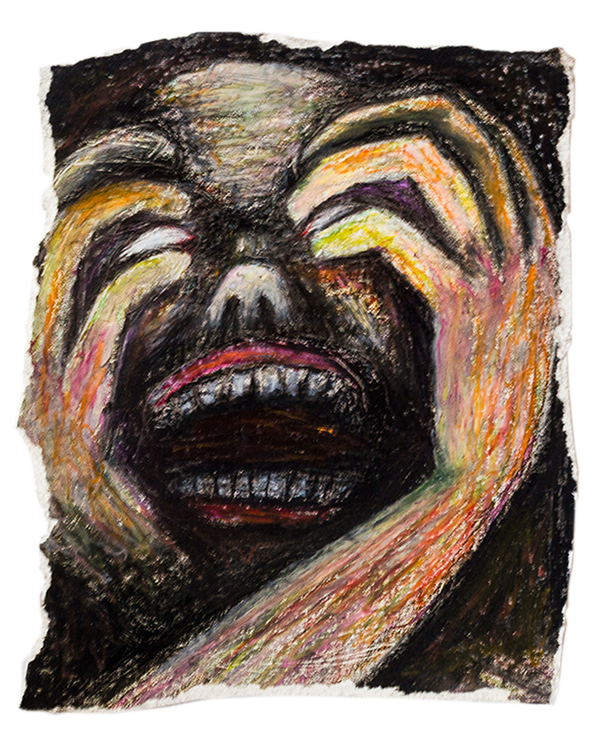 Have You Lost Your Mind?  | 8 x 7 in | Mixed Media on Drawing Paper 