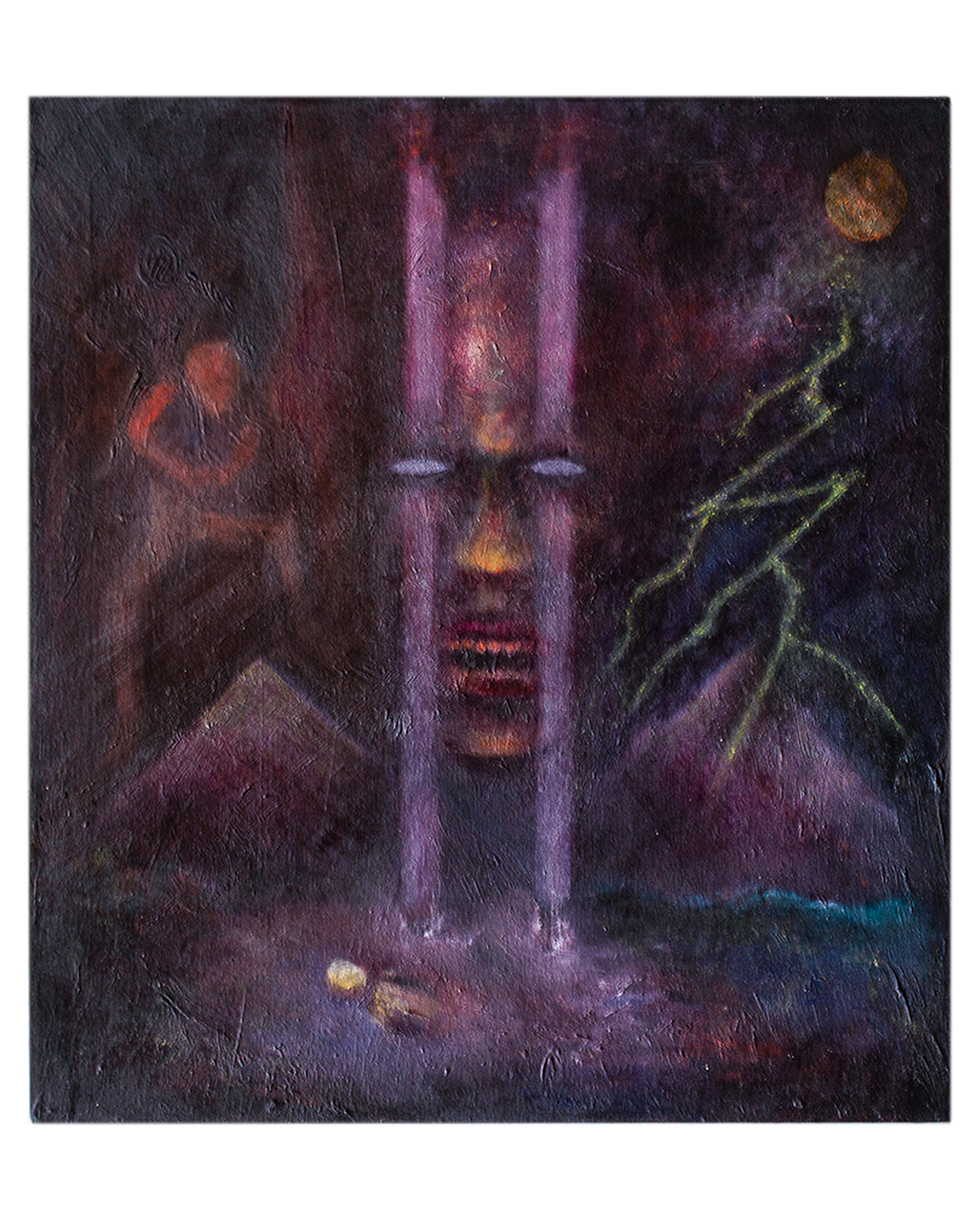 Divide | 28 x 25 in | Oil on Canvas