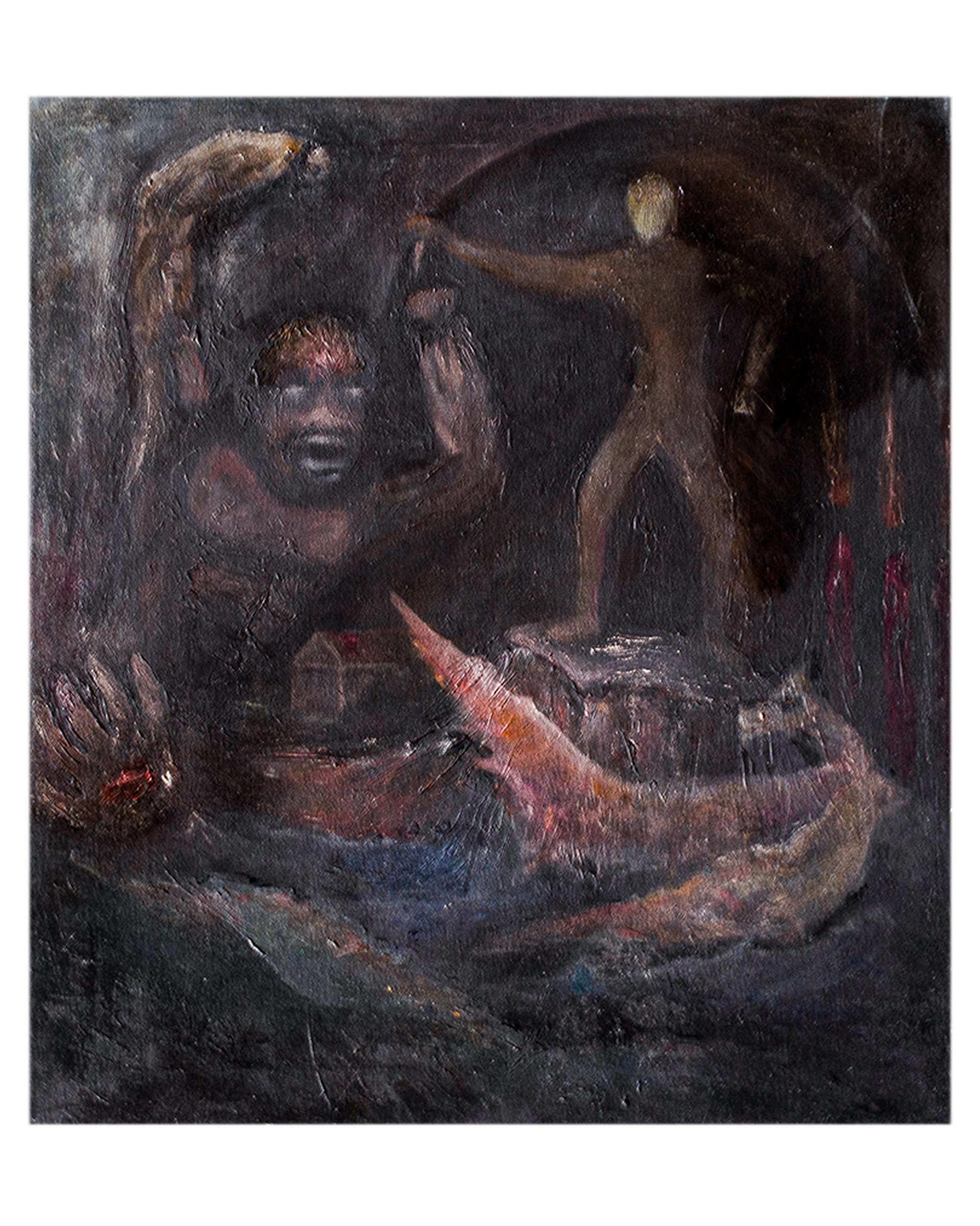 Revolve | 28 x 25 in | Oil on Canvas