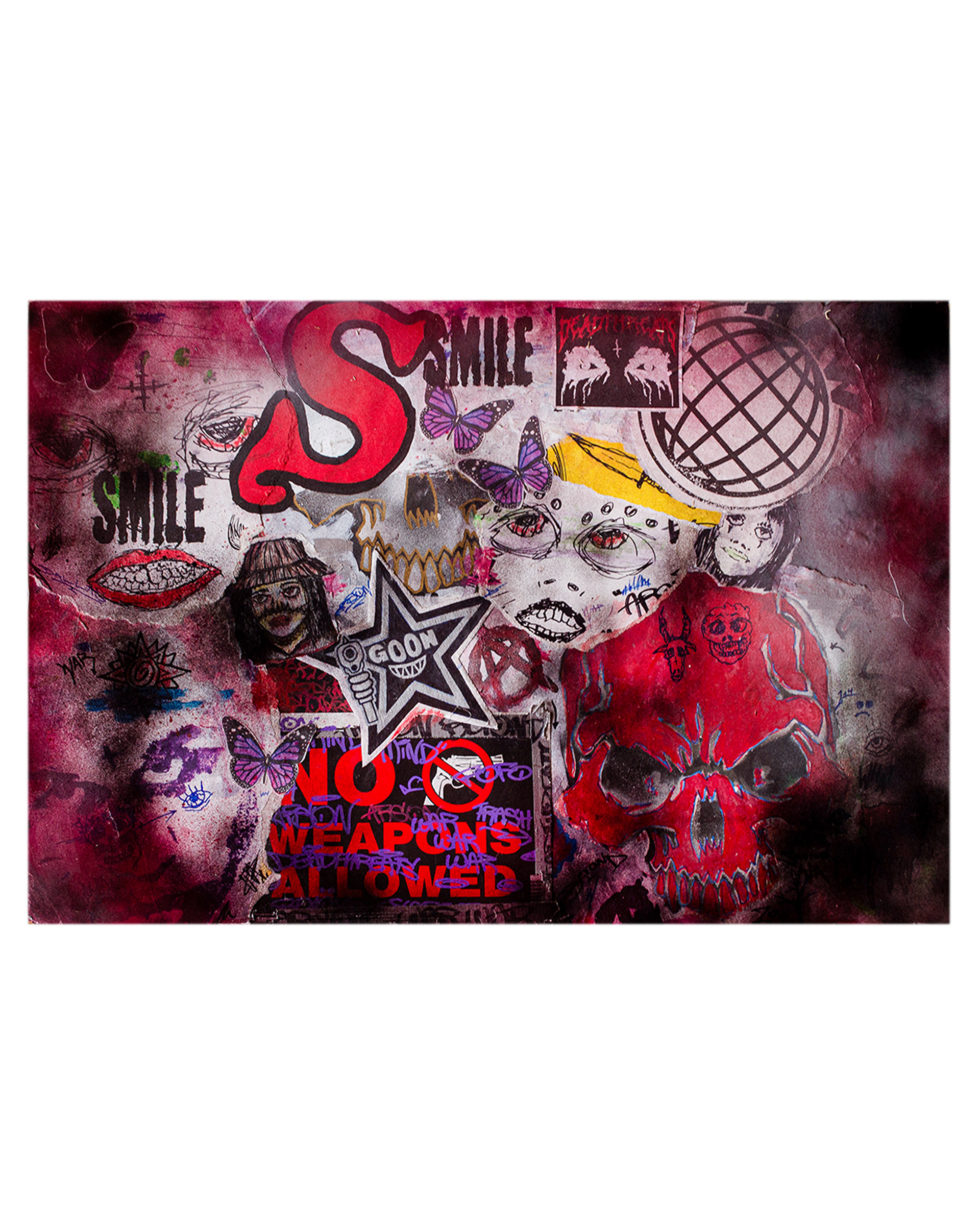 Noise | 24 x 36 in | Mixed Media on Canvas