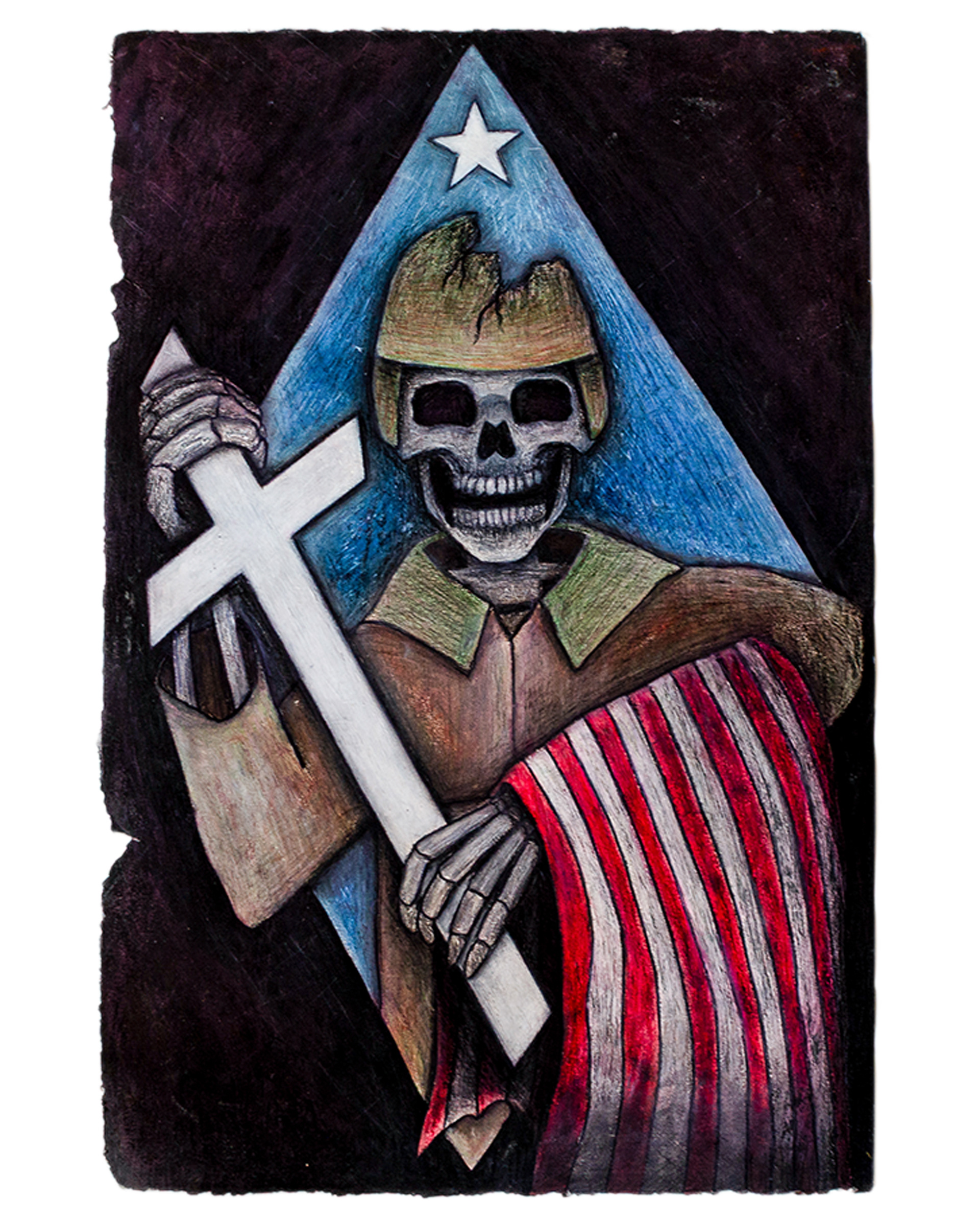 Liberty | 22 x 15 in | Mixed Media on Drawing Paper