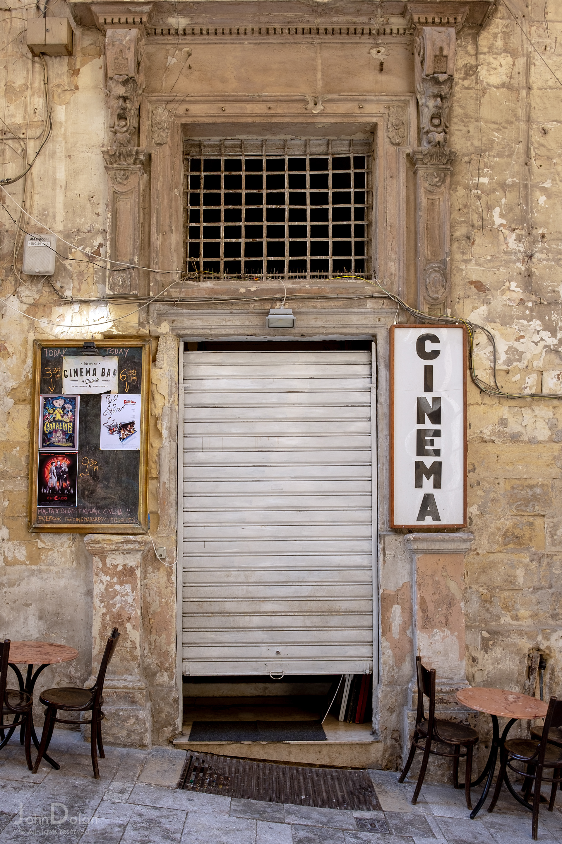 Oldest working cinema in Malta