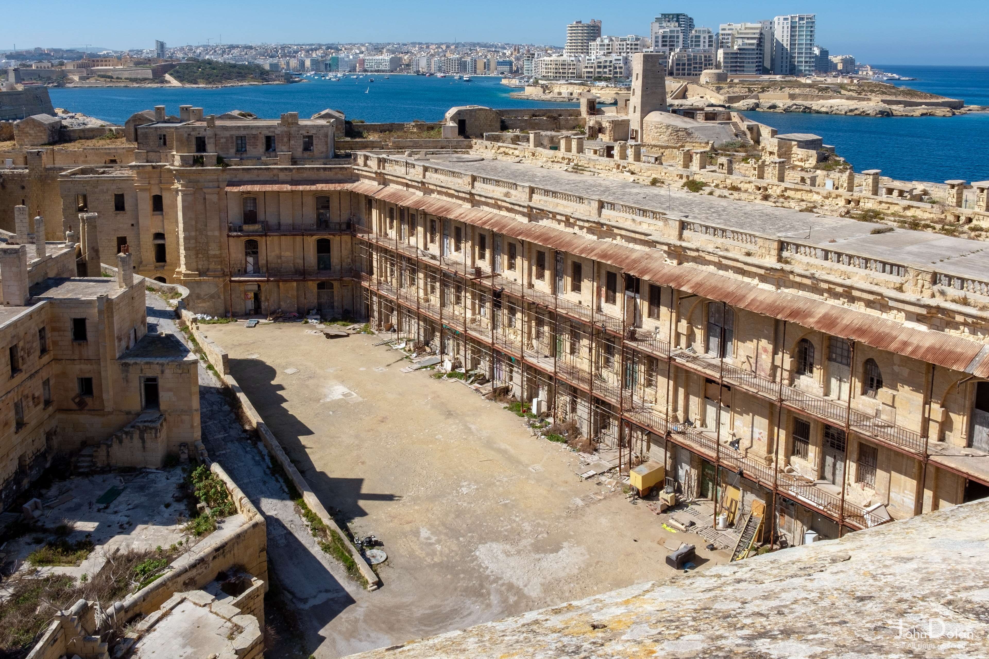 Fort St Elmo renovation project