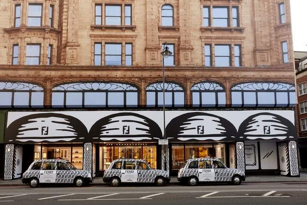 Harrods front windows