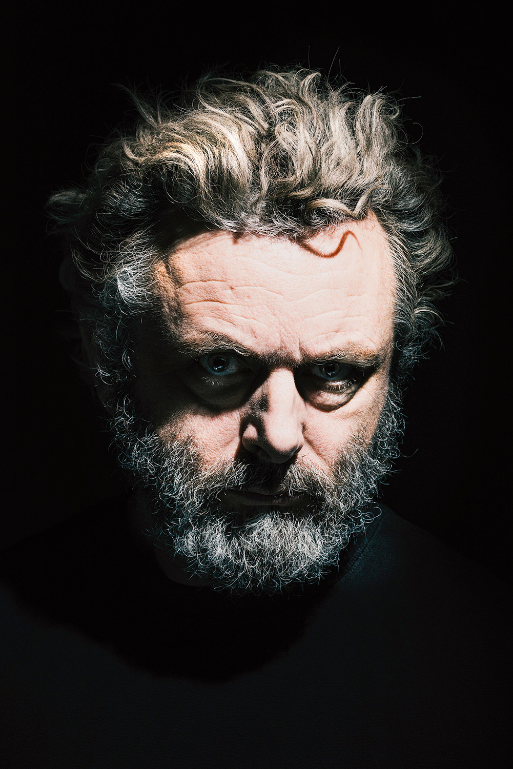 Portrait of Micheal Sheen as Owain Glyndŵr for Welsh National Theatre Production of Owain & Henry