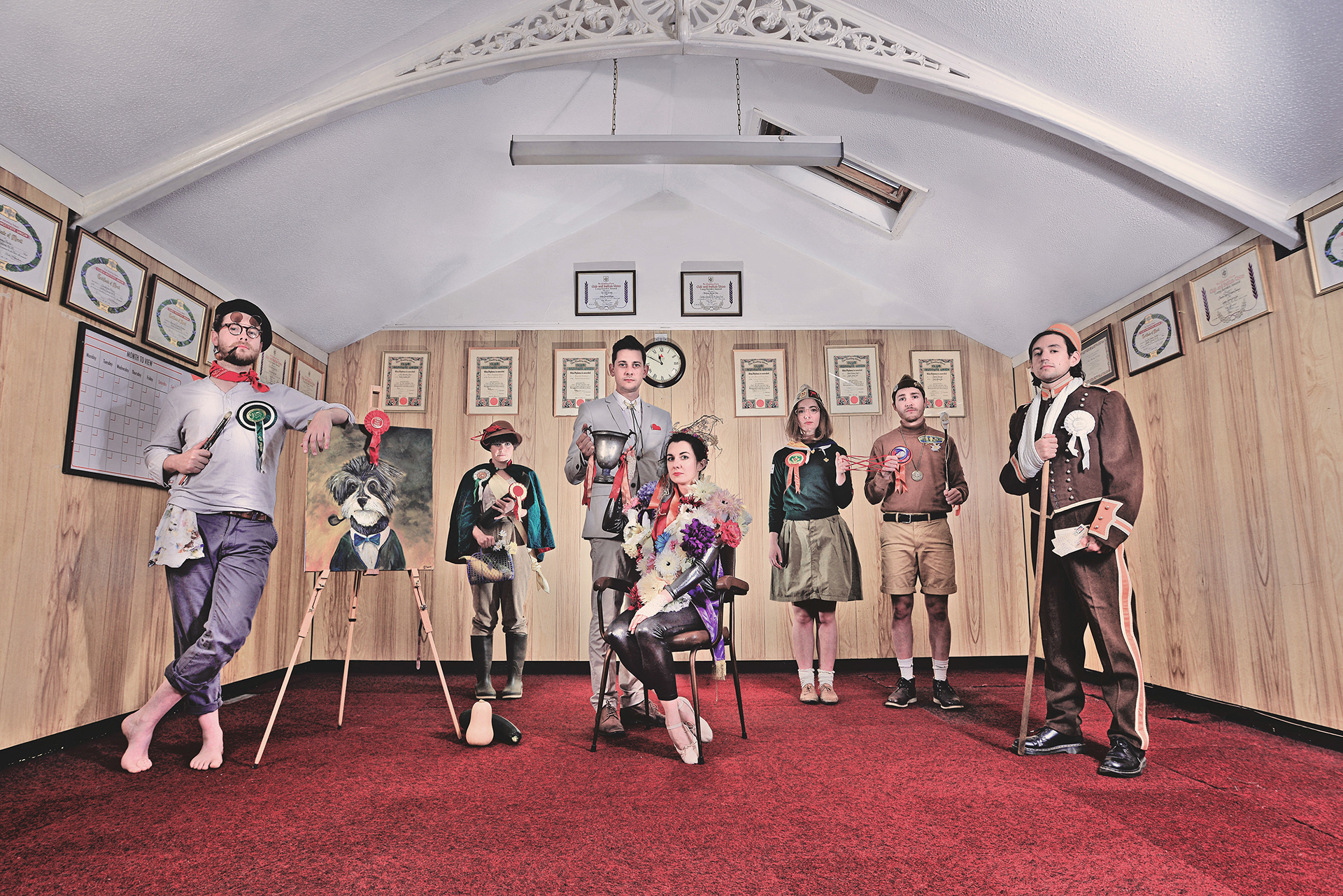 Band Photoshoot of Rogue Jones