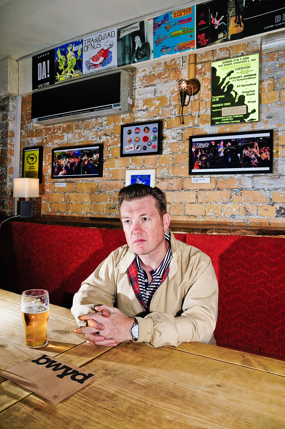 Poster Photography for Gadael yr Ugeinfed Ganrif for The Sherman Theatre