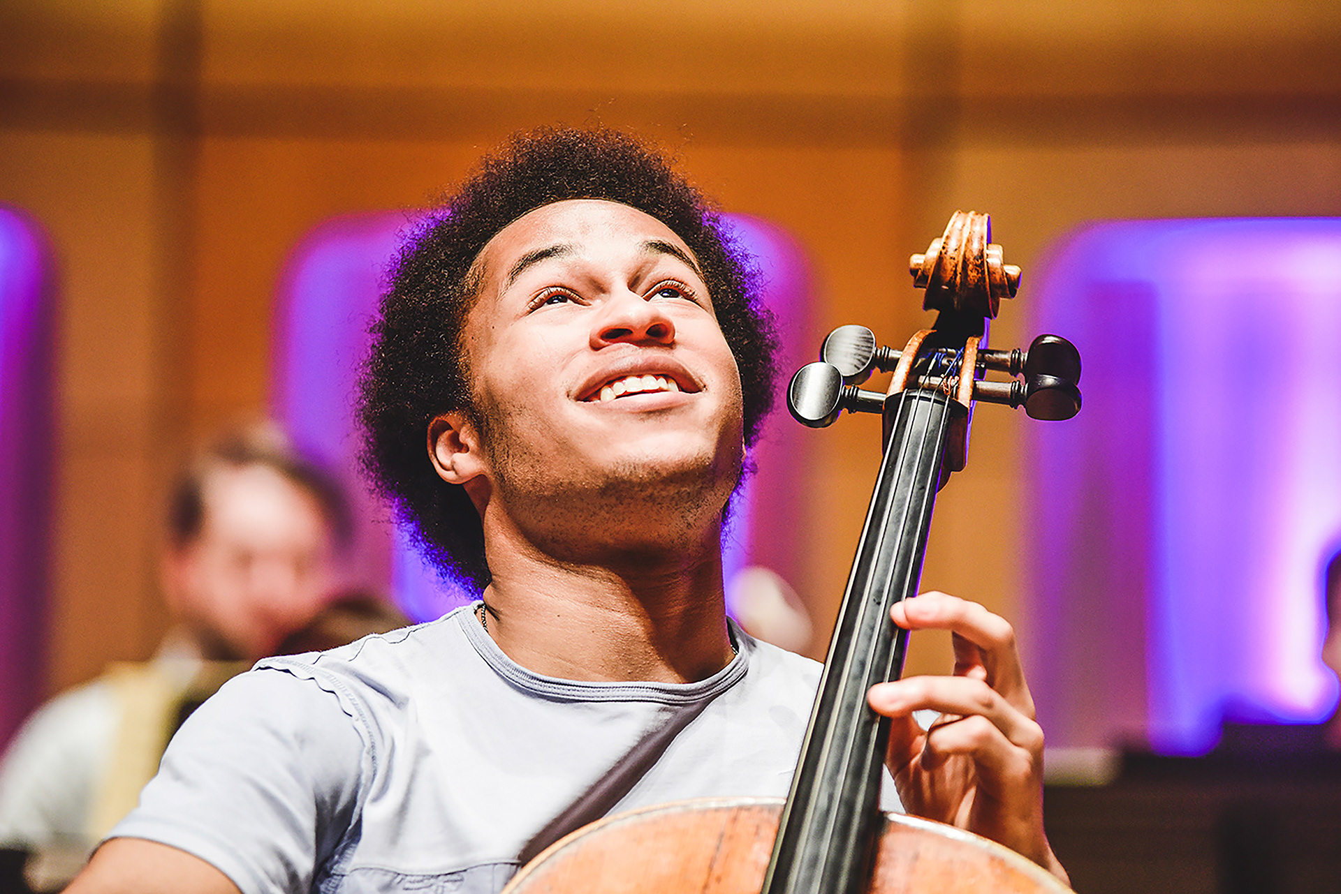 Portrait of Cellist Sheku Kanneh-Mason