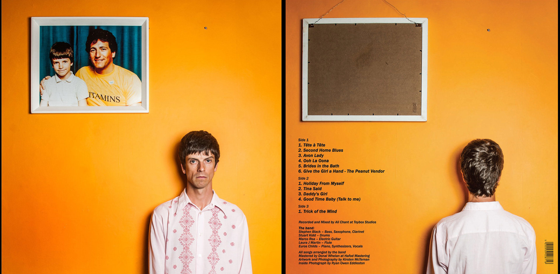 Album Photography and Design for Euros Childs for 'Situation Comedy'