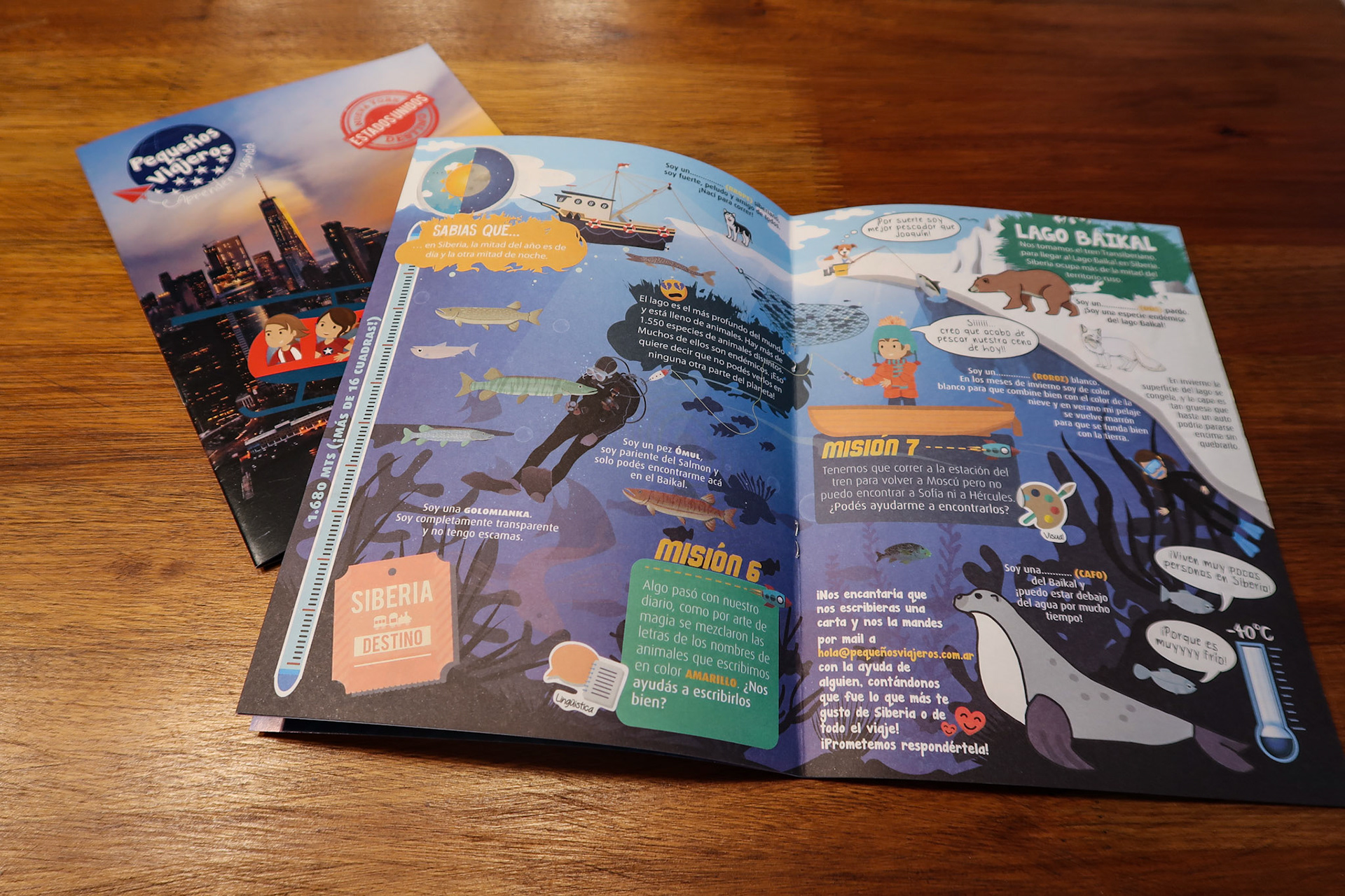 Diseño de revista de juegos