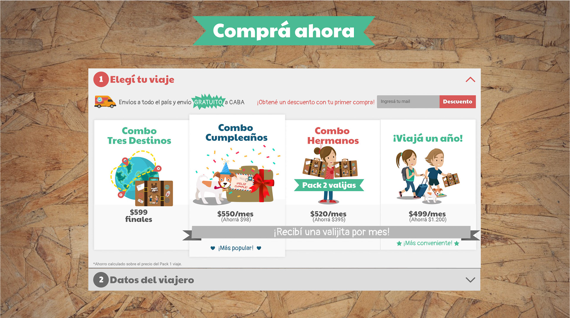 Diseño de tienda