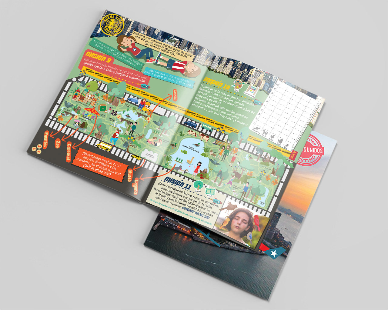 Diseño de revista de juegos
