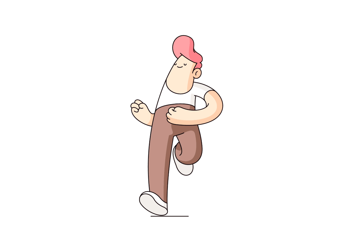 Burnt Toast Creative Run Cycle