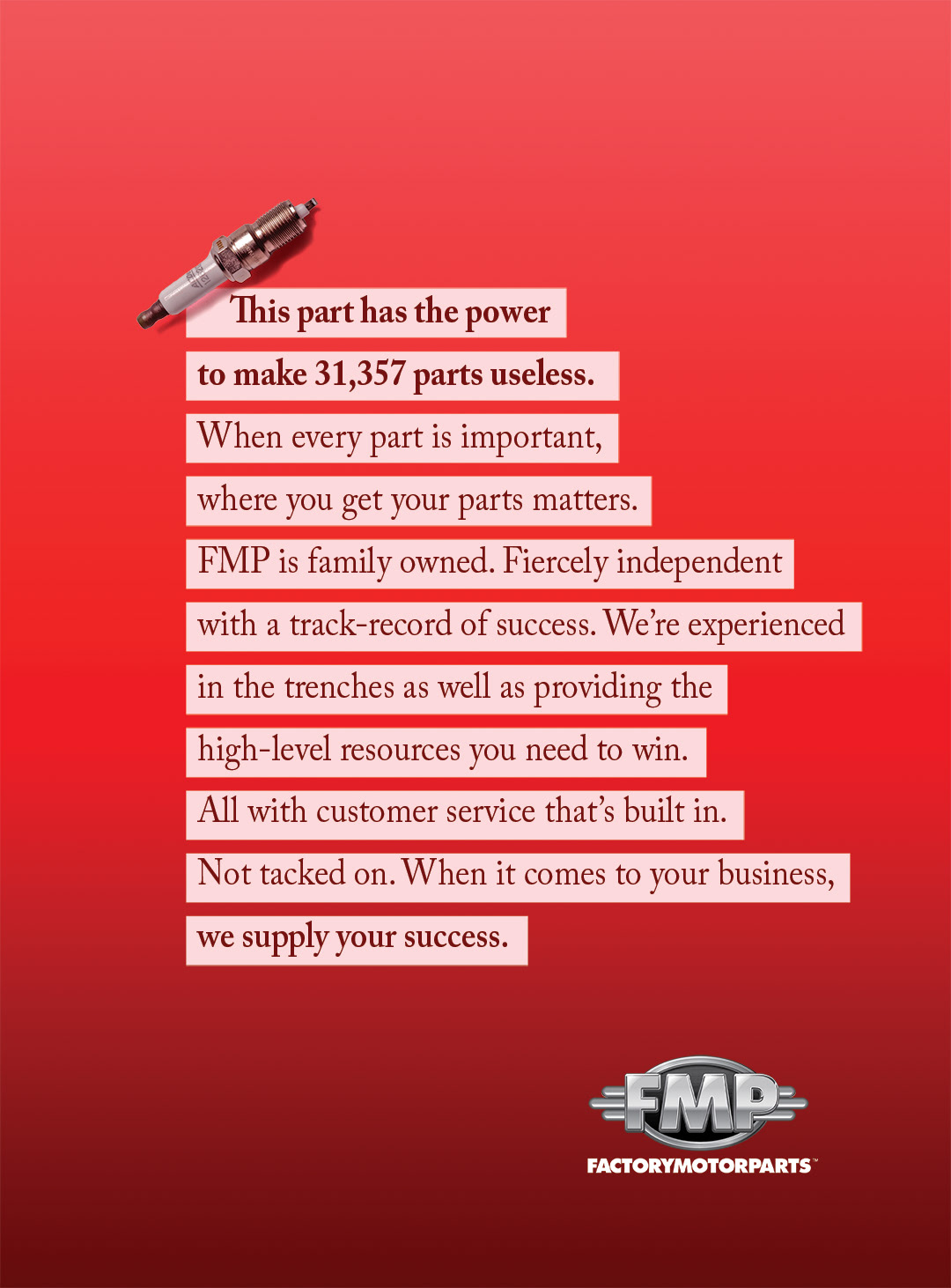 Full Page Magazine Ad