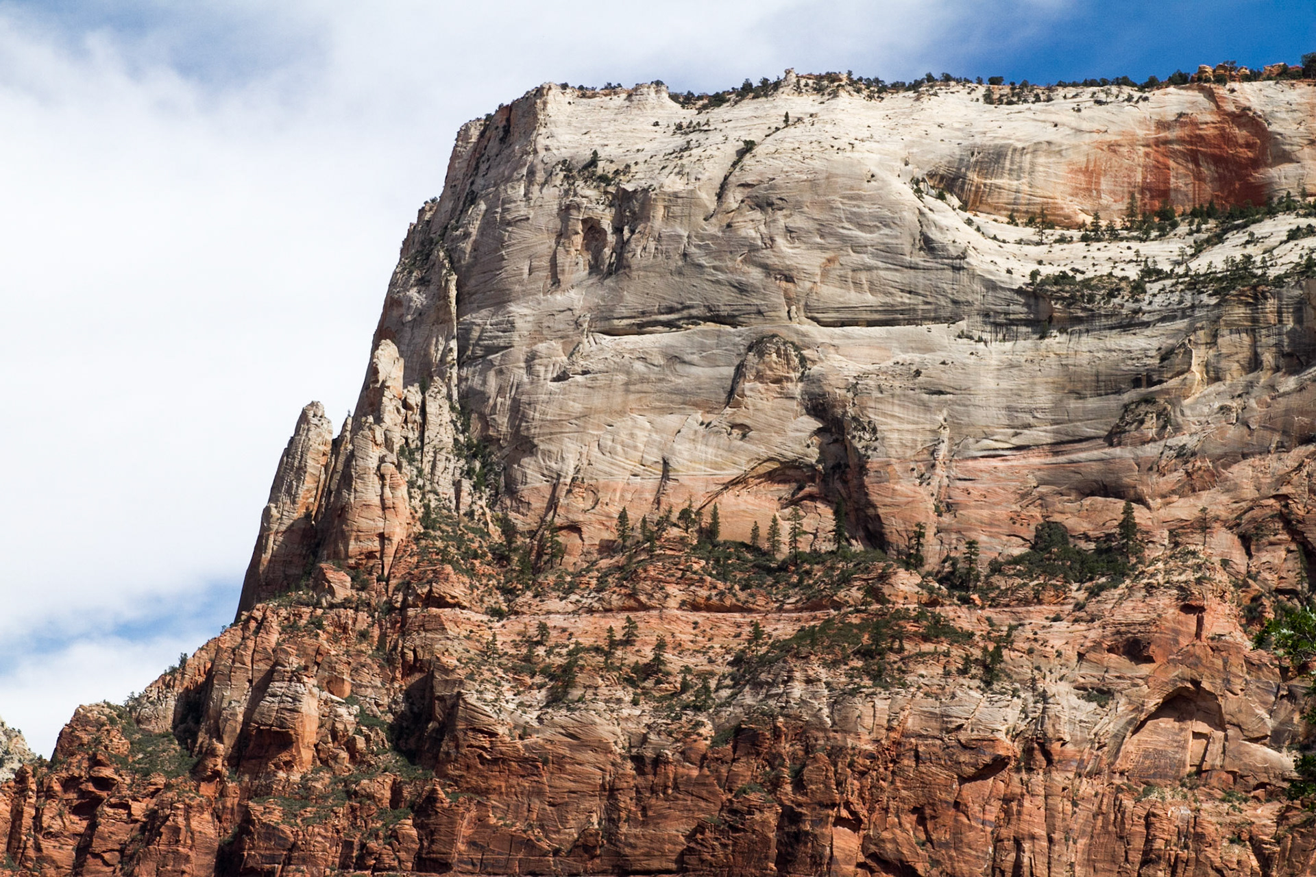 Emerald Pools is one of Zion's sweetest signature trails. Generously endowed with breathtaking scenery, this trail is one that children and adults alike will have fun hiking. Waterfalls, pools and a dazzling display of monoliths create the Emerald Pools Trail System.