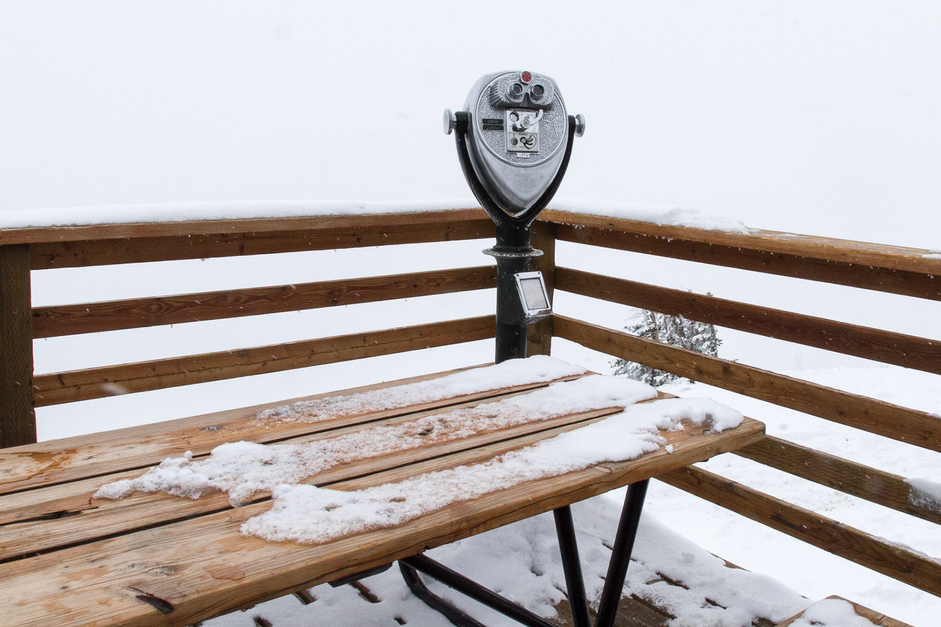 Rendezvous Mountain is a large mountain massif located in the southern Teton Range in the U.S. state of Wyoming. The highest point on Rendezvous Mountain is Rendezvous Peak. Elevation: 10,449' (3,185 m)Prominence: 531' (162 m)Mountain range: Teton Range