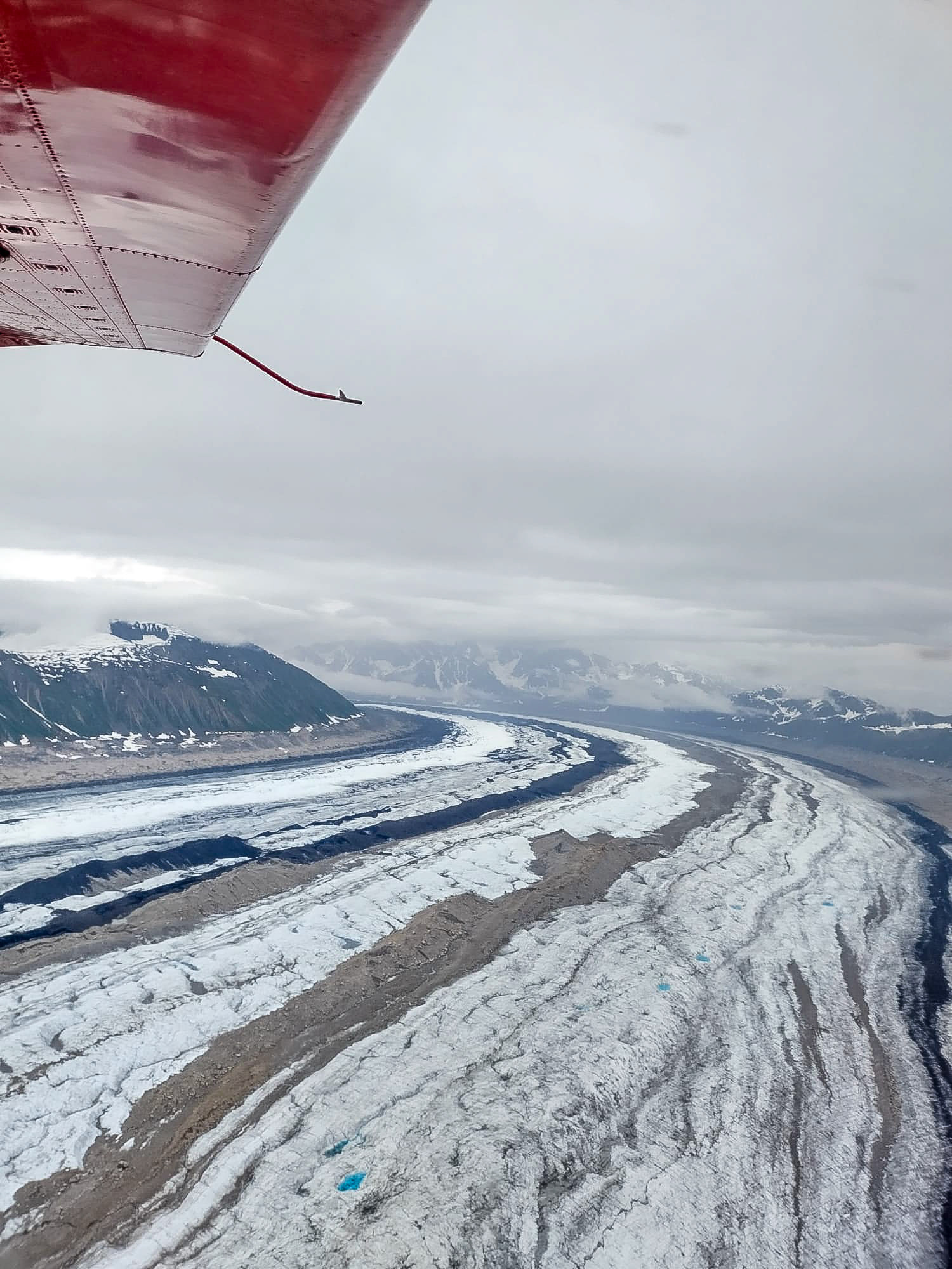 Glacier flight