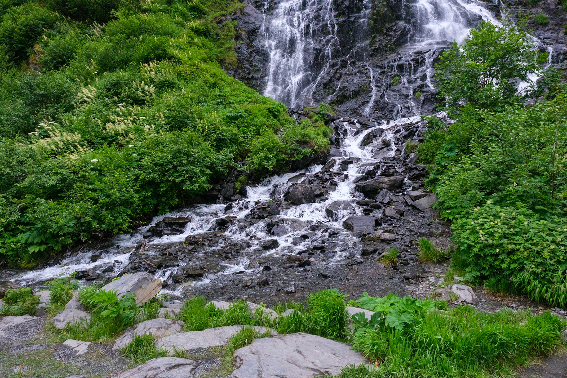 Horsetail Falls, Richardson Canyon, Valdez