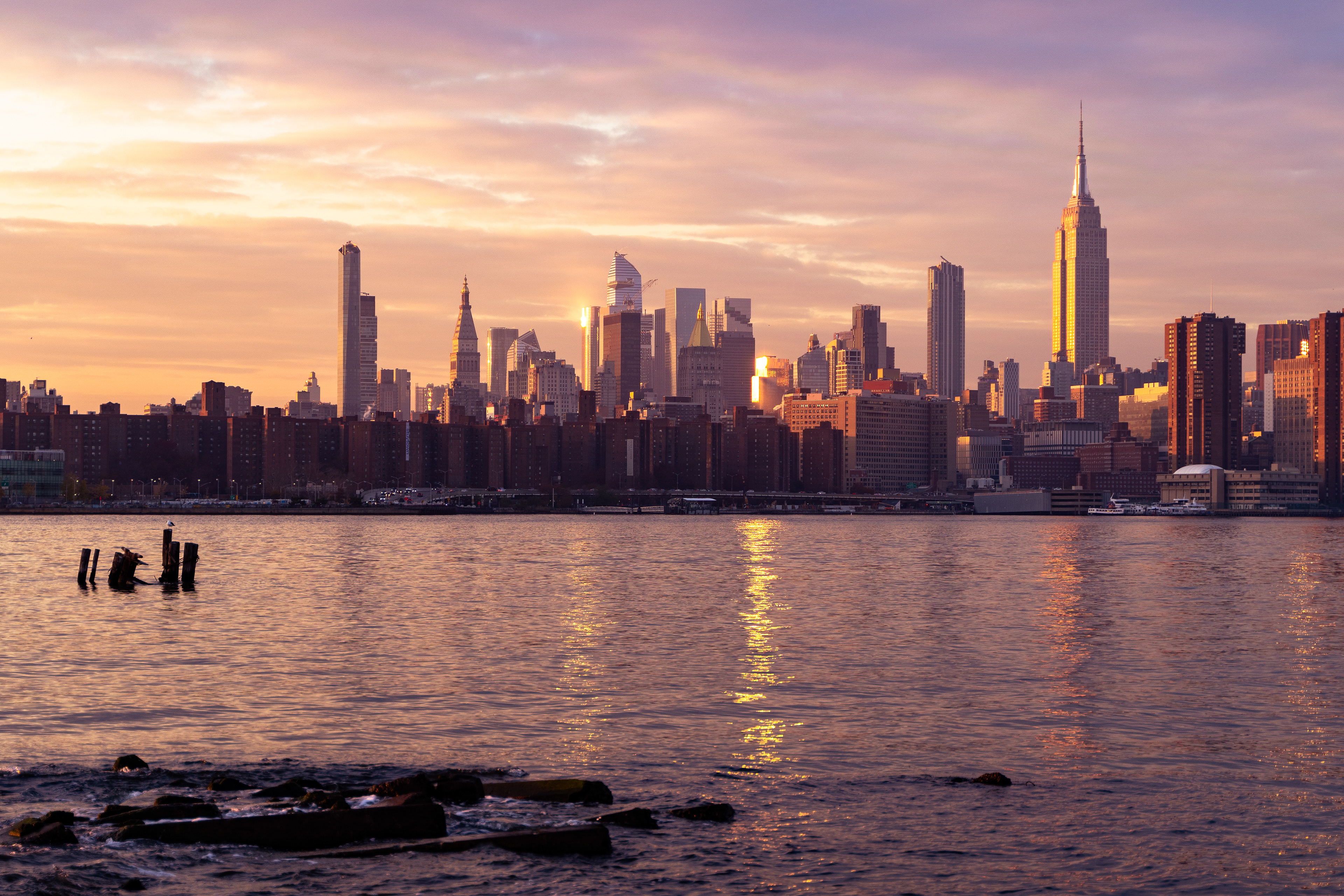 Sunset on the City, New York, New York