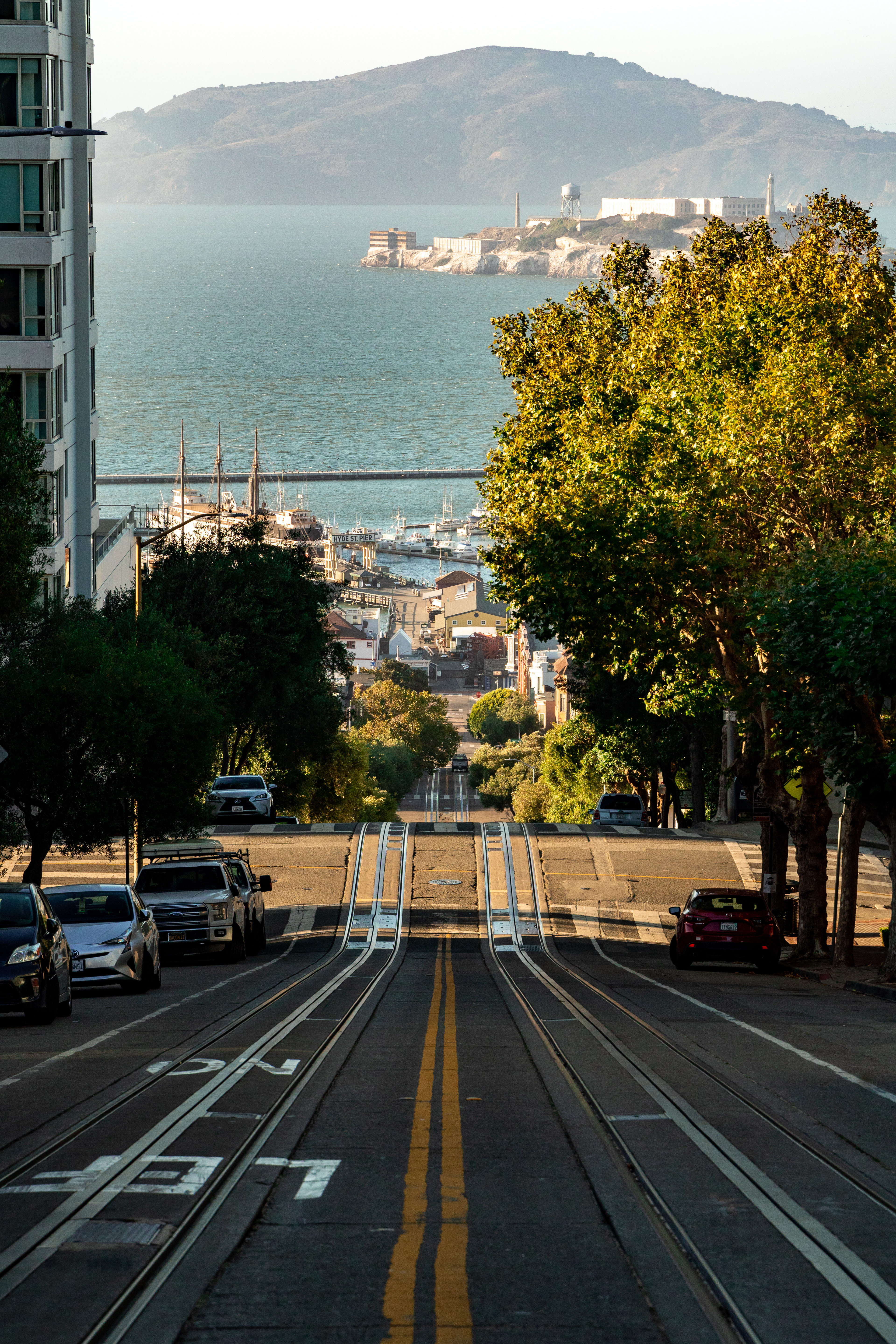 Down the Hill, San Francisco, California