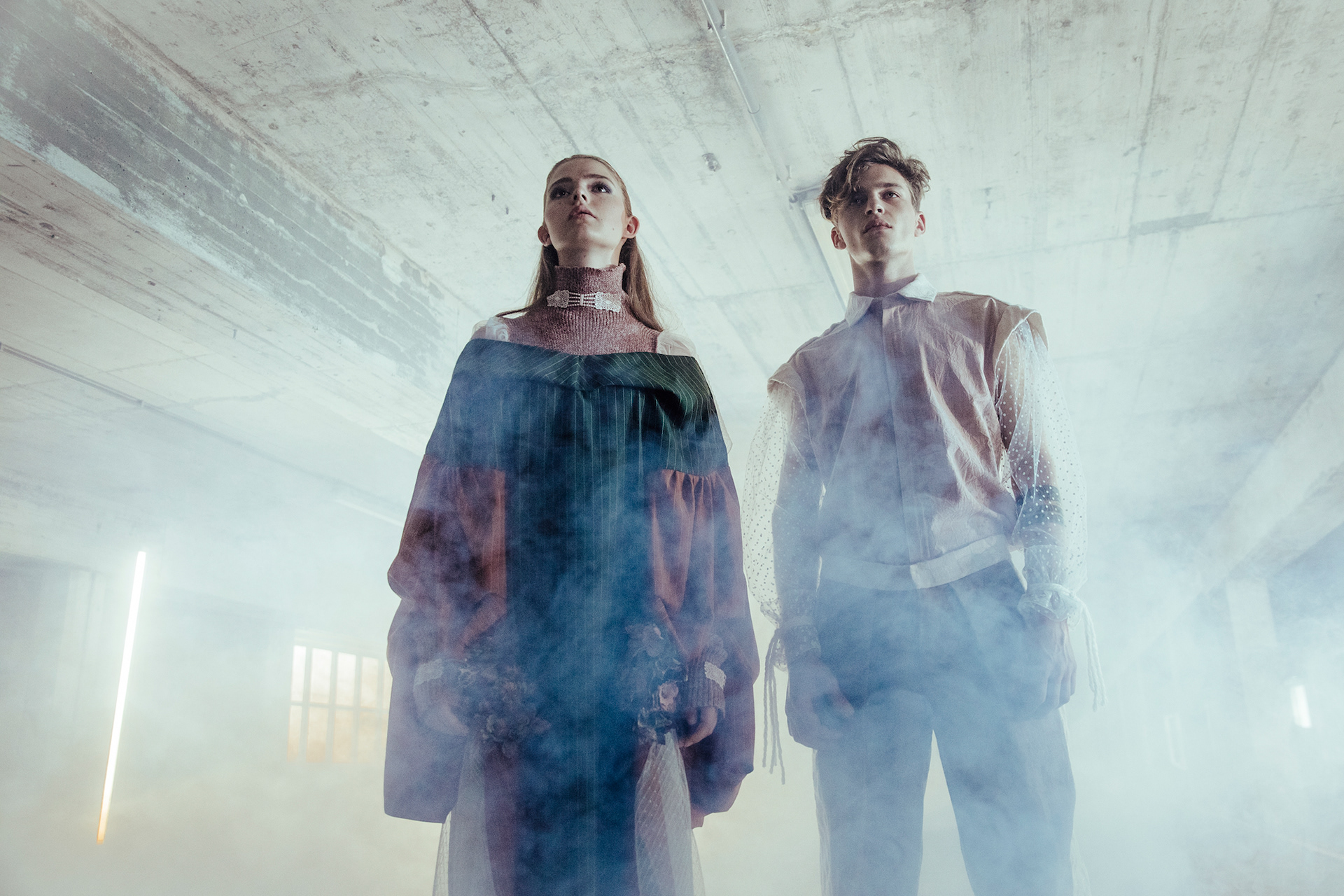 Models: Kim Rosendahl, Yulef Bopp; Designer: Laura Pairan