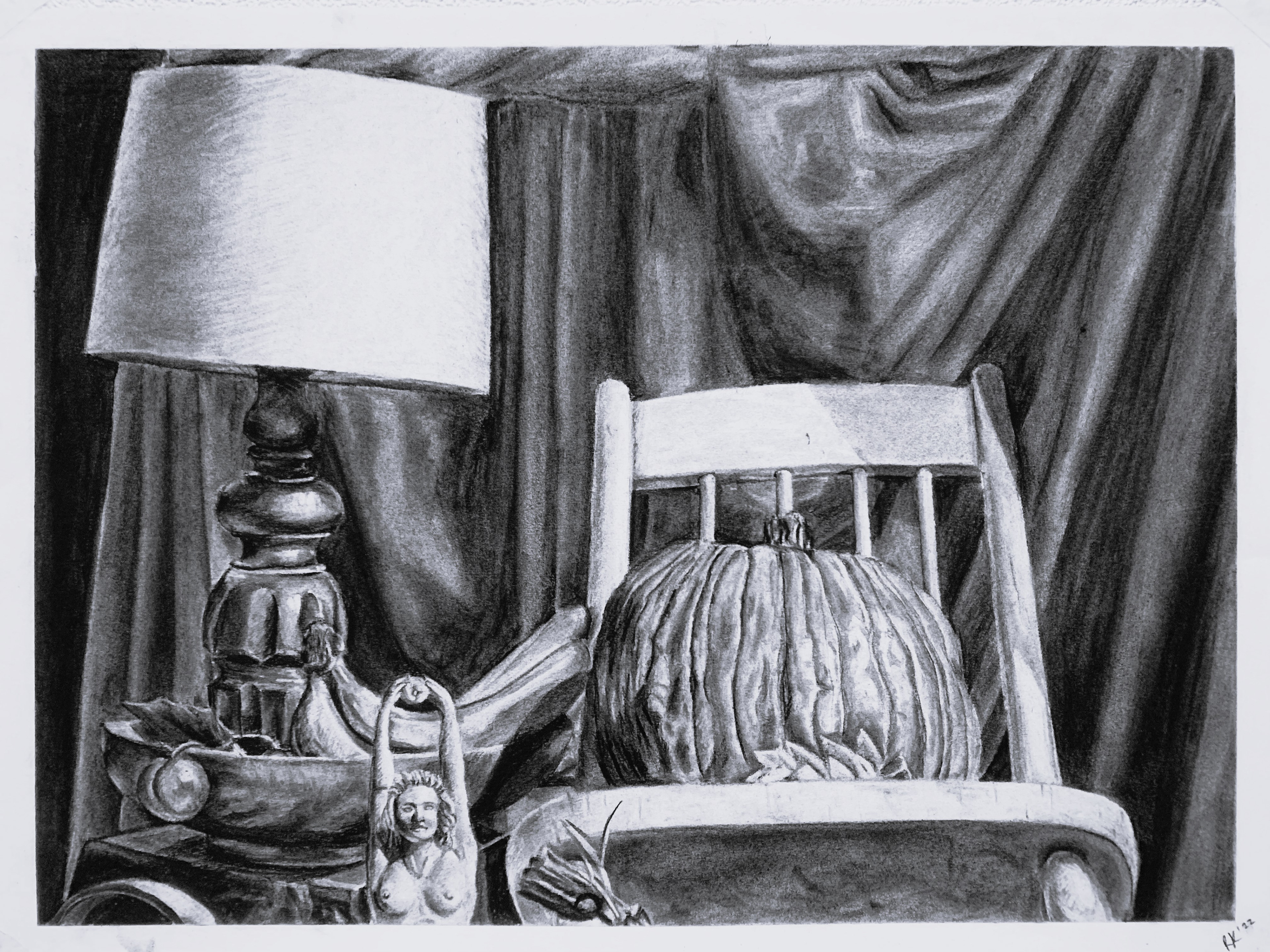 CORE Work - Fall 2022 - Value Still Life
