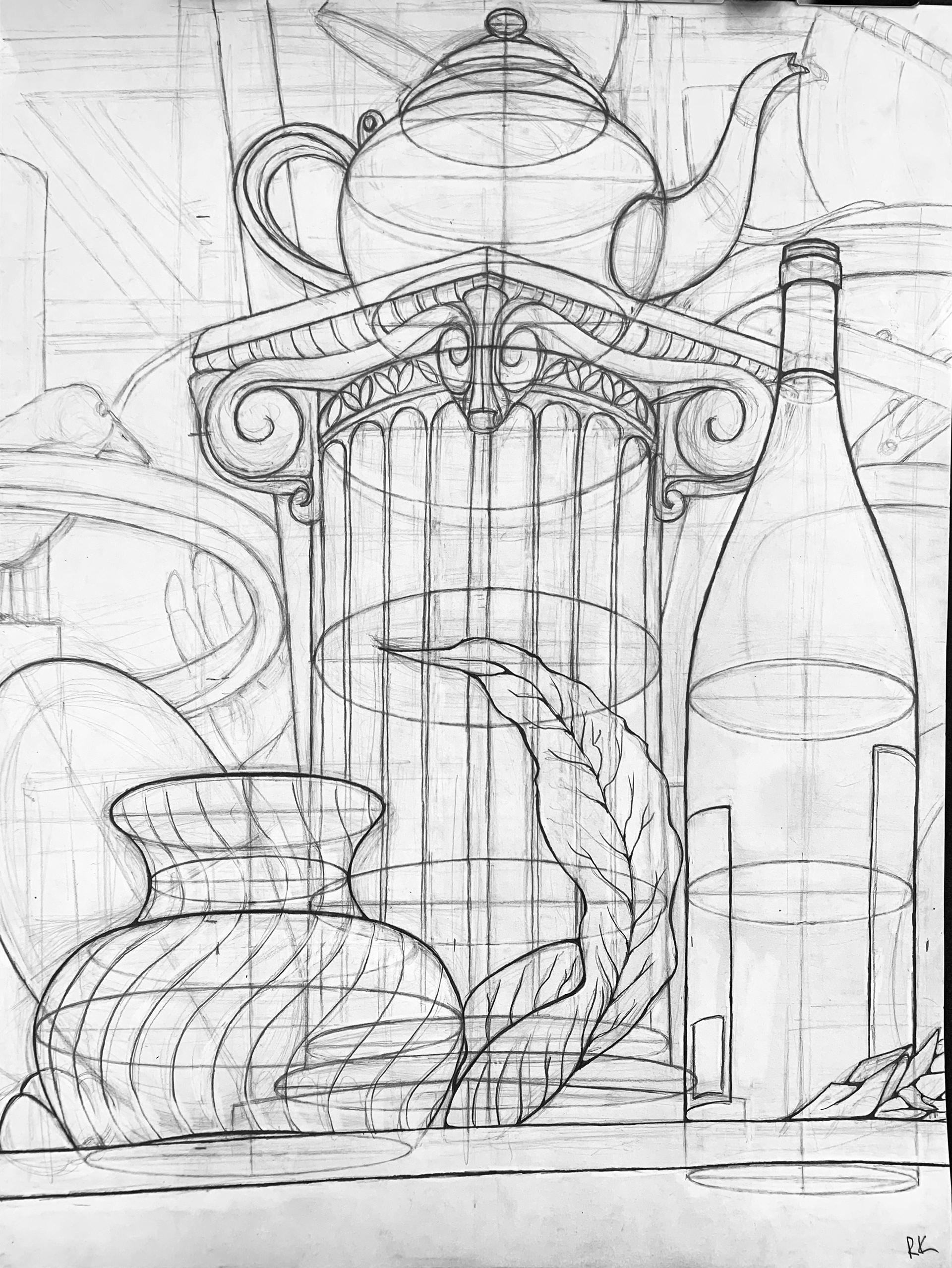 CORE Work - Fall 2022 - Ellipses Still Life