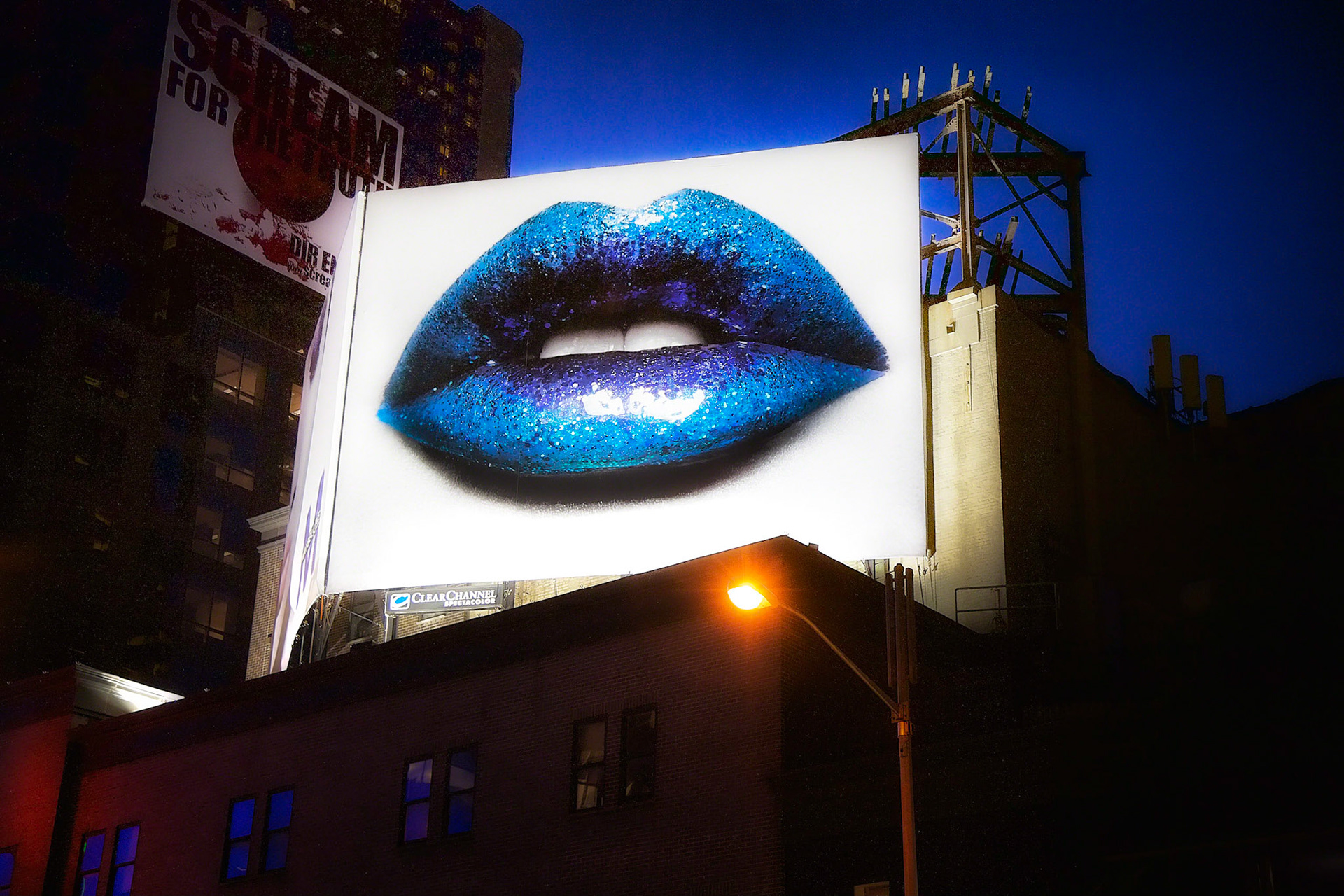 Blue Lips Scream for the Truth