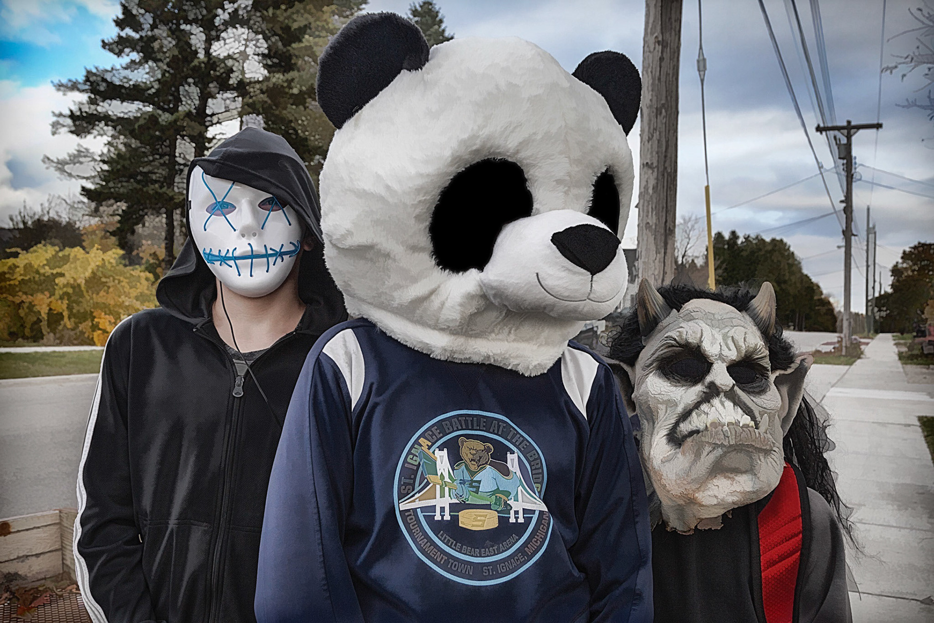 2 Ghouls and a Panda