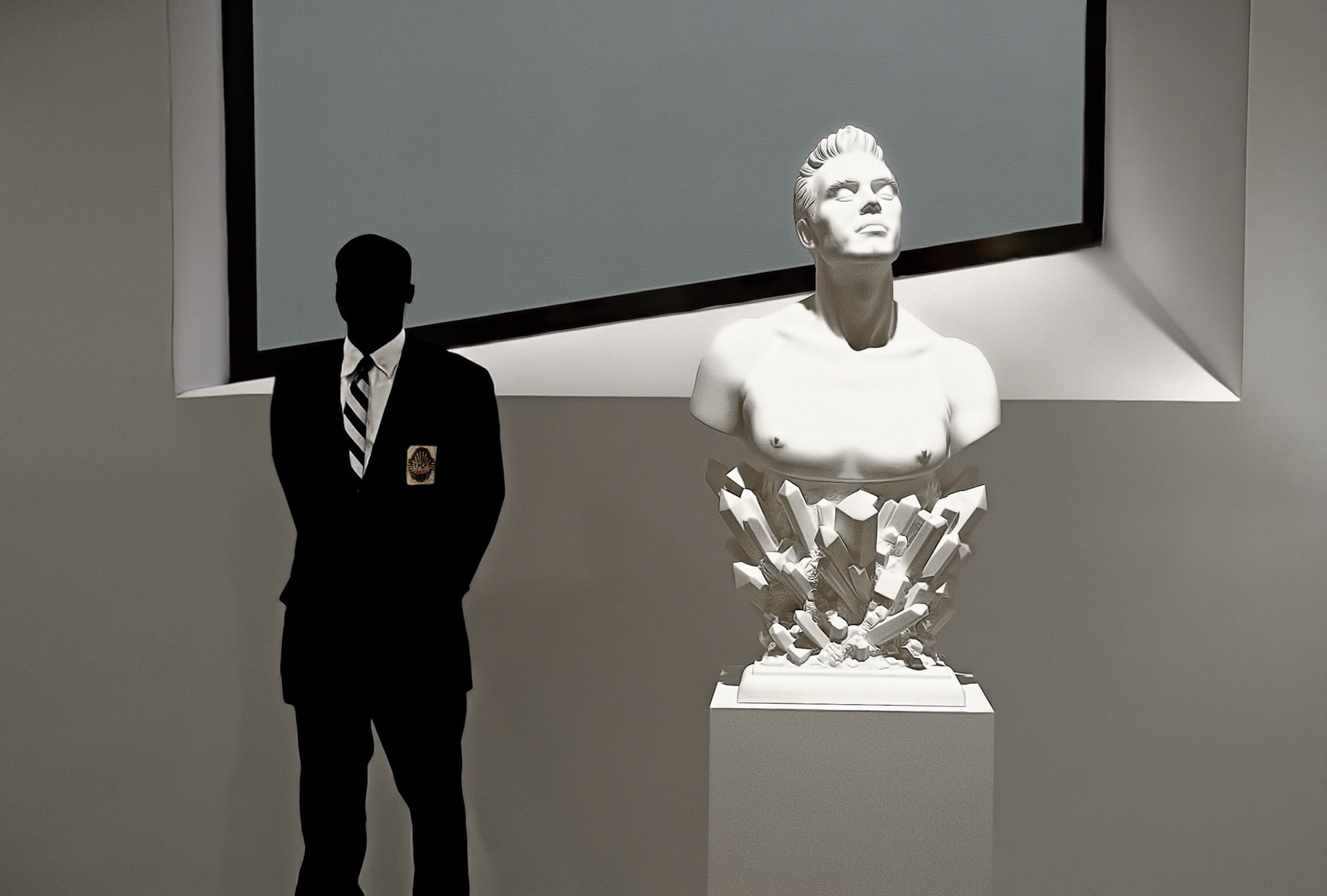 At the Jeff Koons Show