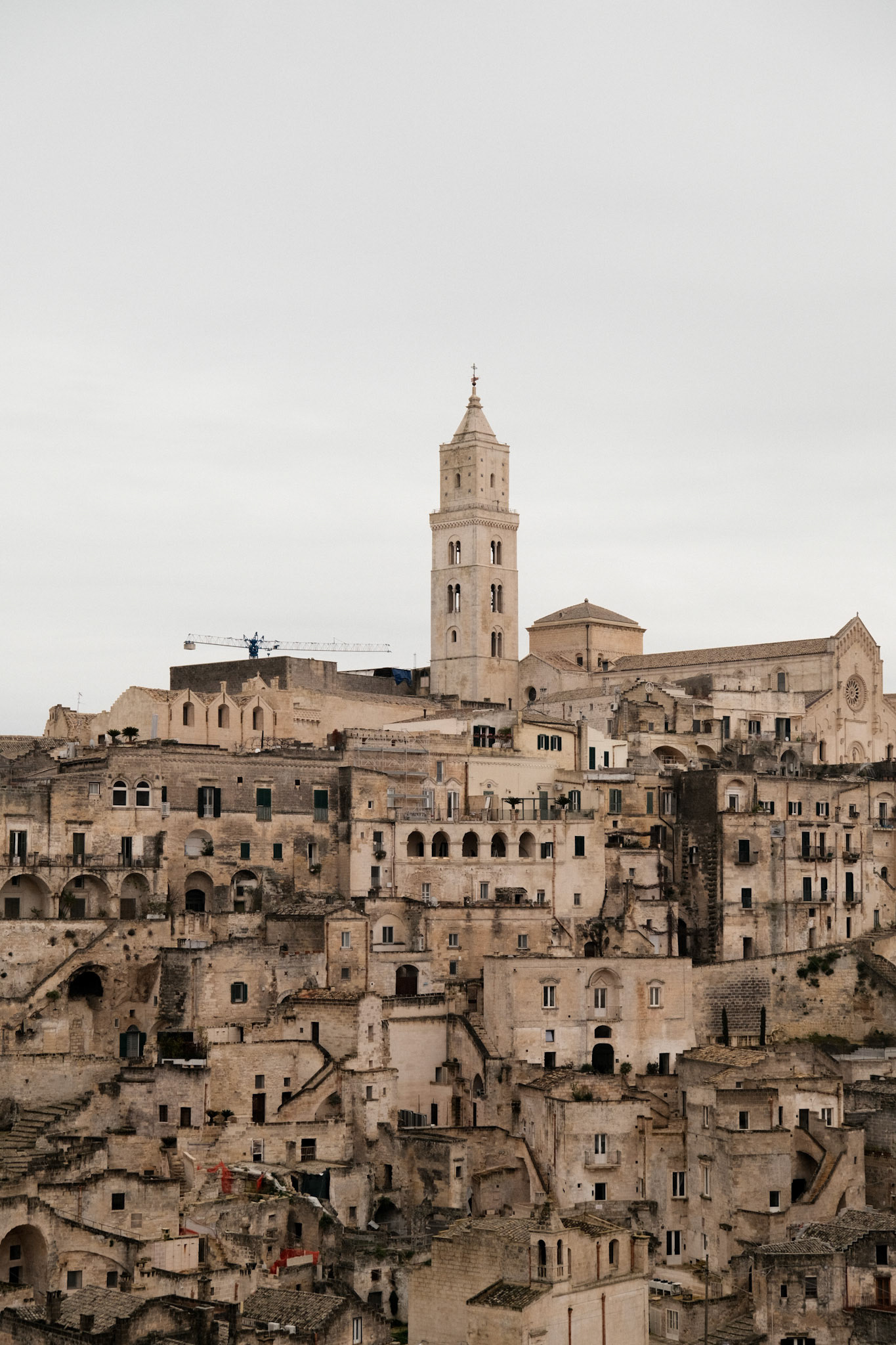 Matera, layered in stone.