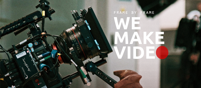 Kamera filmowa Red na profesjonalnym planie zdjęciowym z obiektywem Canon Cine CN-E, frame by frame to firma z branży kreatywnej z Poznania produkuje skuteczne filmy reklamowe.