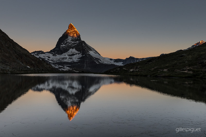 Matterhorn & Riffelsee - Suisse