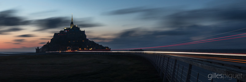 Mont St-Michel de Nuit - France 