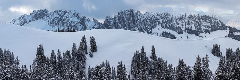Mise en Relief - (Gastlosen) Suisse