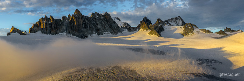 Dernière Brume - (Plateau du Trient) Suisse