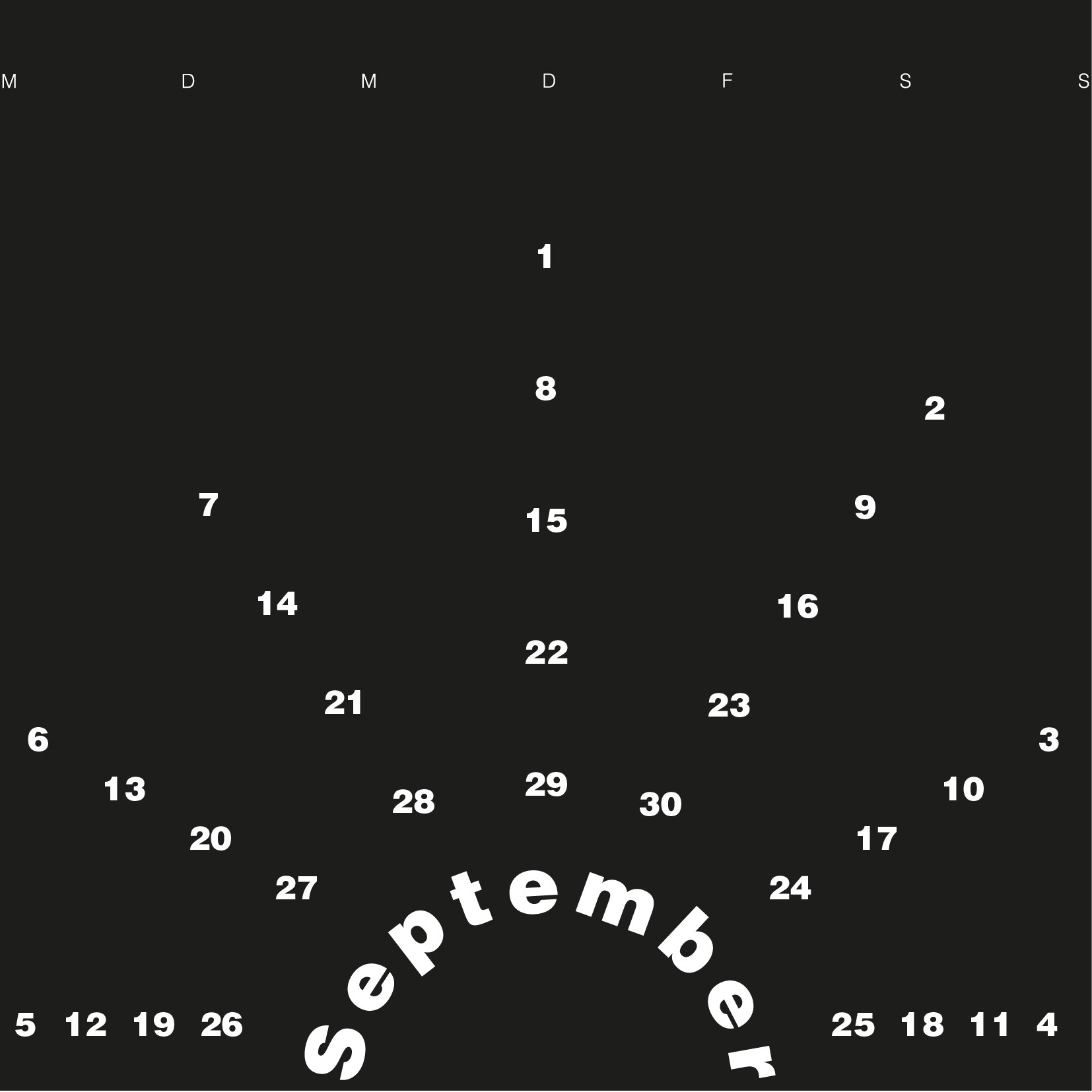 Kalender September