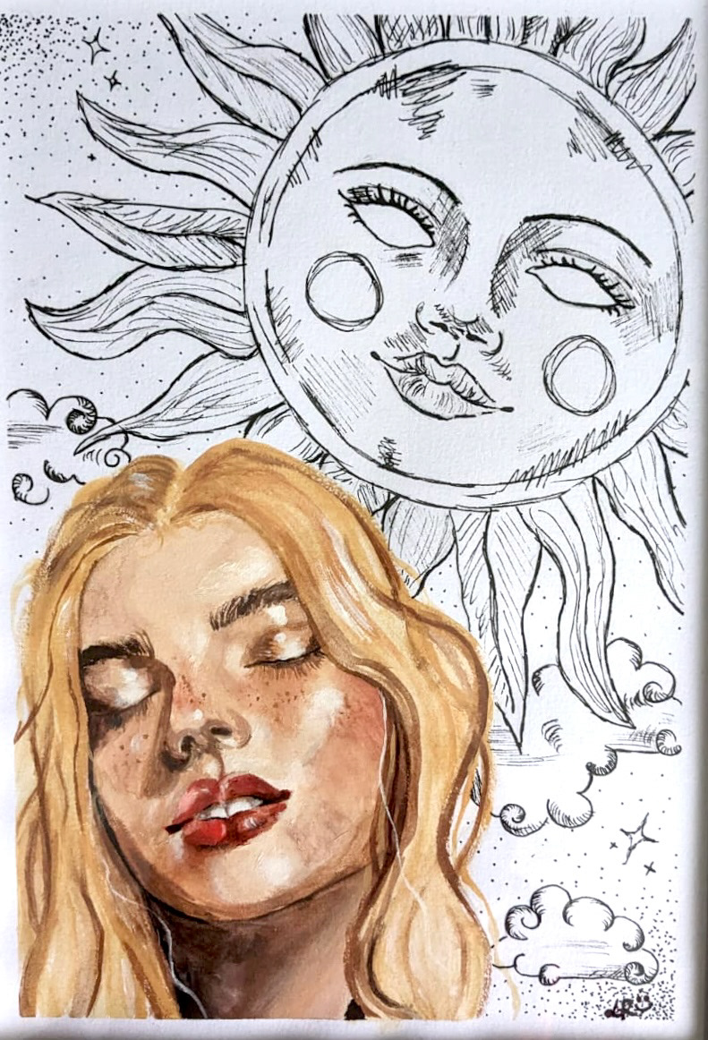 Acryl + Pen on Paper