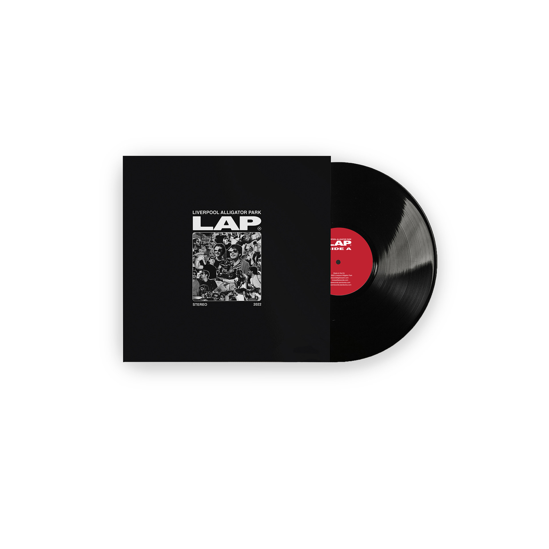 "LAP" 180GR BLACK VINYL 12"